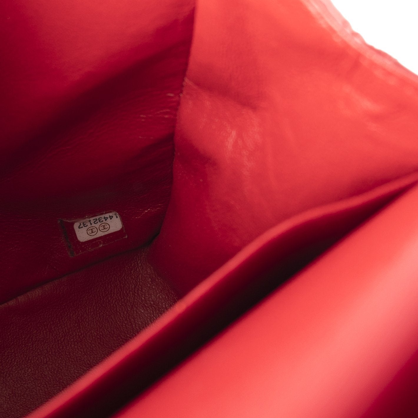 Chanel Red Patent Leather Classic Jumbo Double Flap Bag