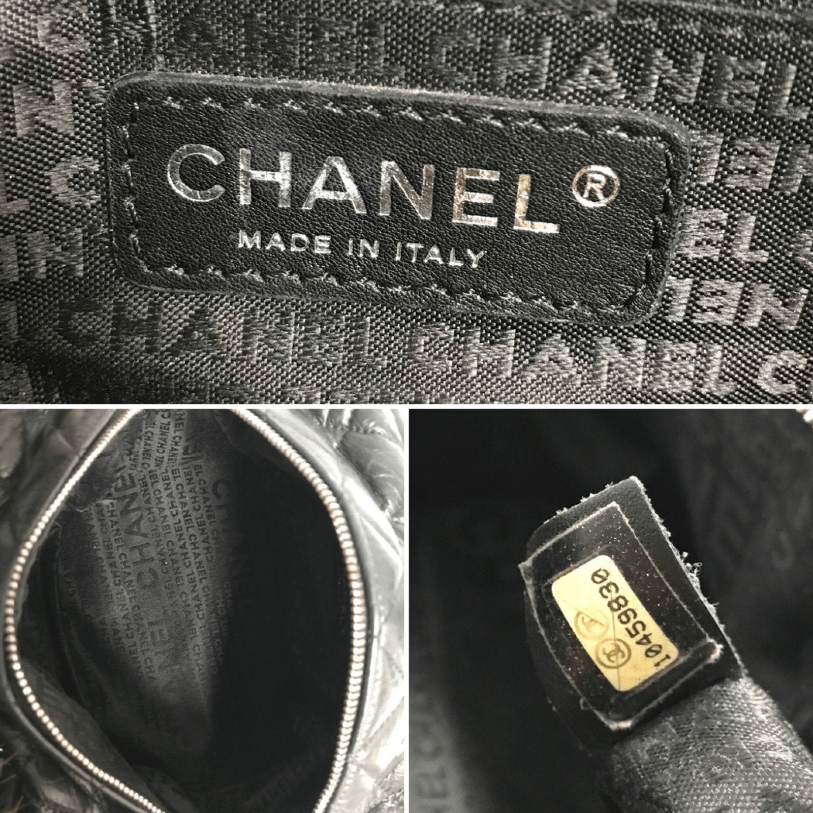 Chanel Small Black Lady Braid Bubble Bowler Handbag