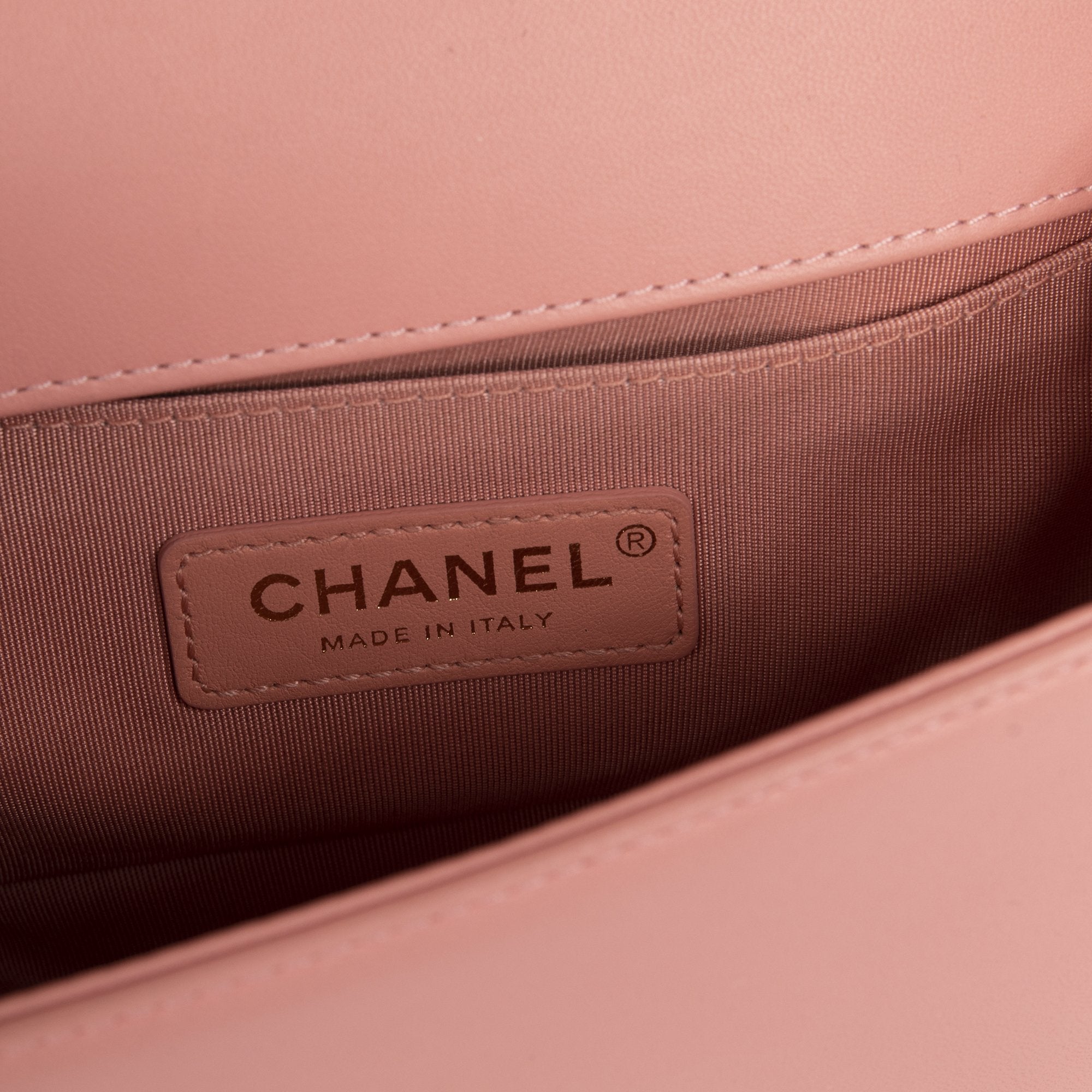 Chanel Small Braided Chevron Boy Bag