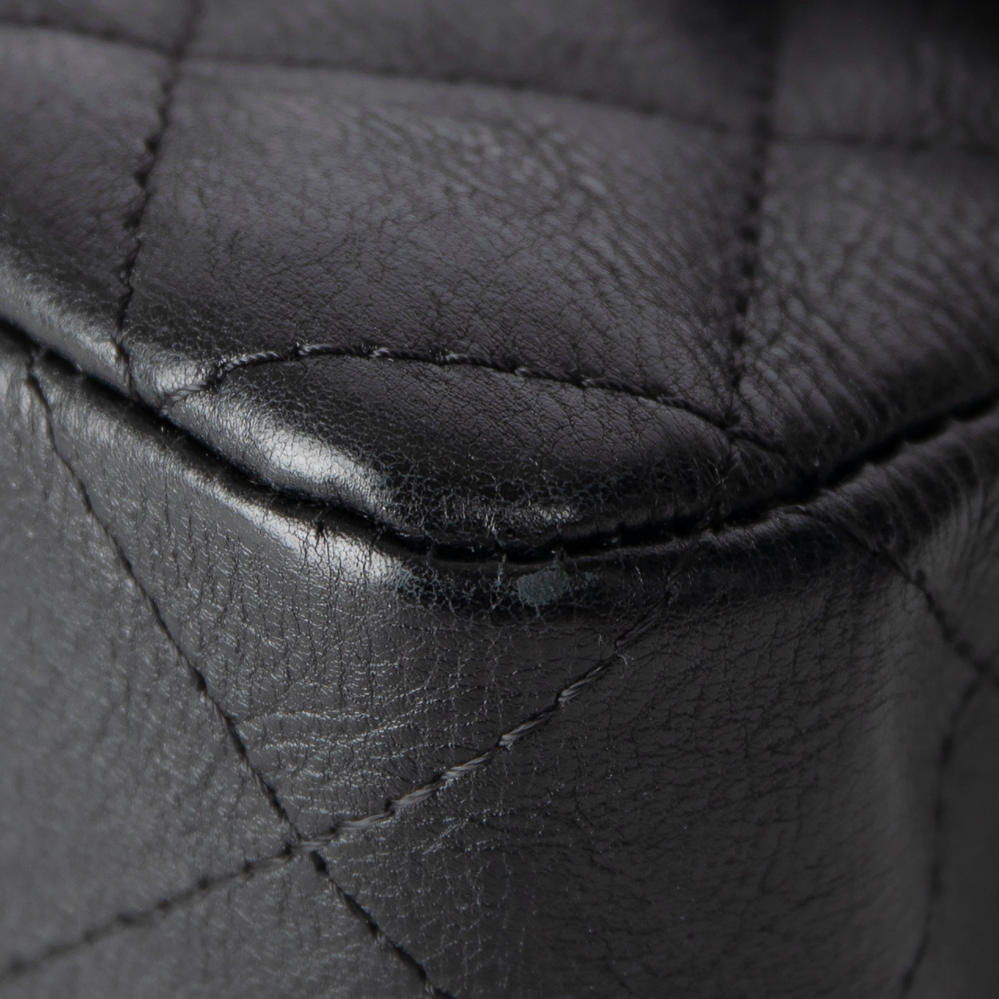 Chanel So Black Classic Mini Rectangular Flap Bag w/ Box & Authenticity Card