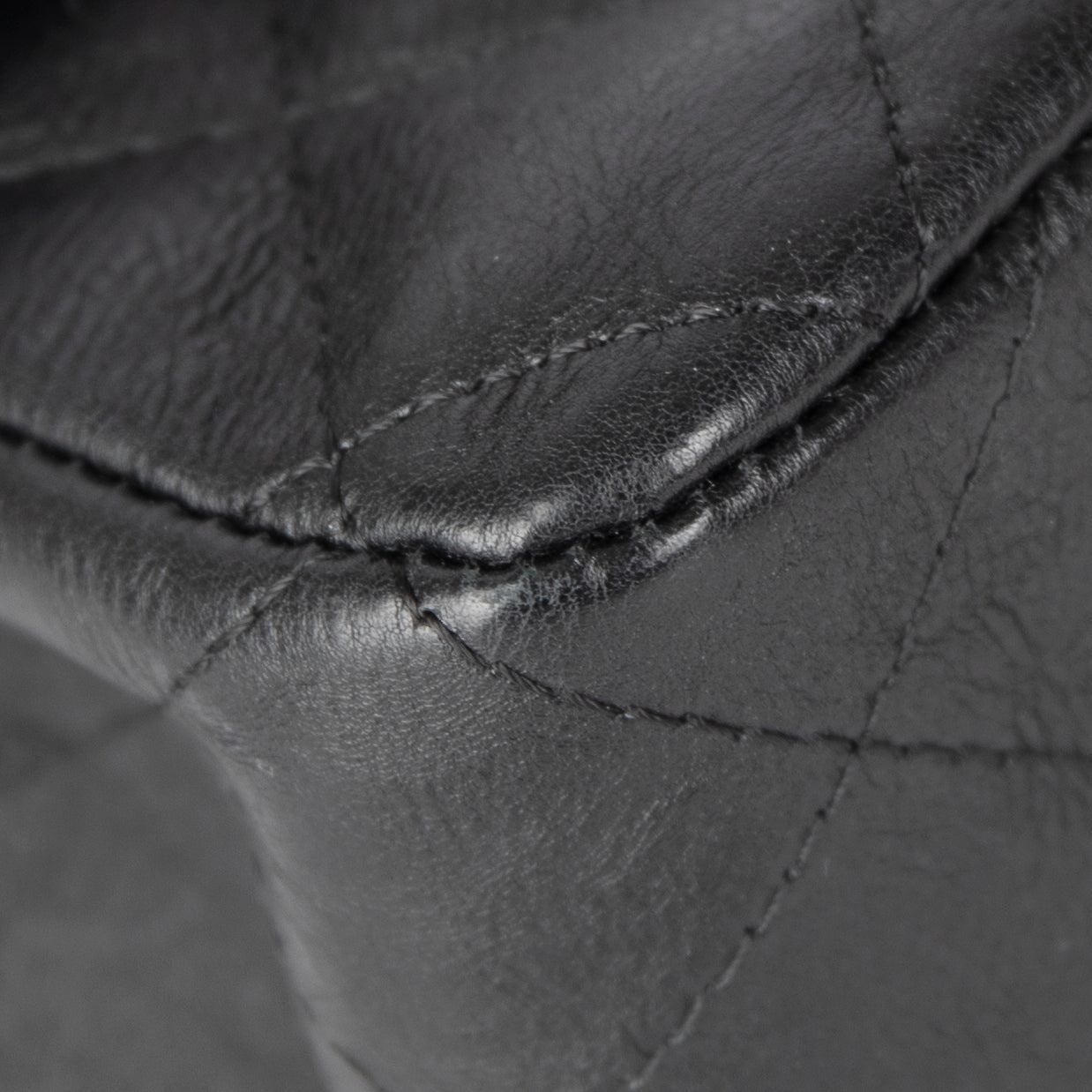 Chanel So Black Classic Mini Rectangular Flap Bag w/ Box & Authenticity Card