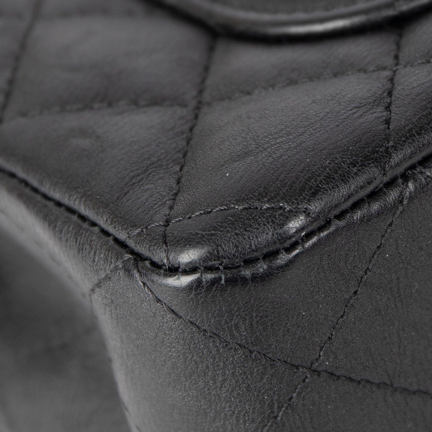 Chanel So Black Classic Mini Rectangular Flap Bag w/ Box & Authenticity Card