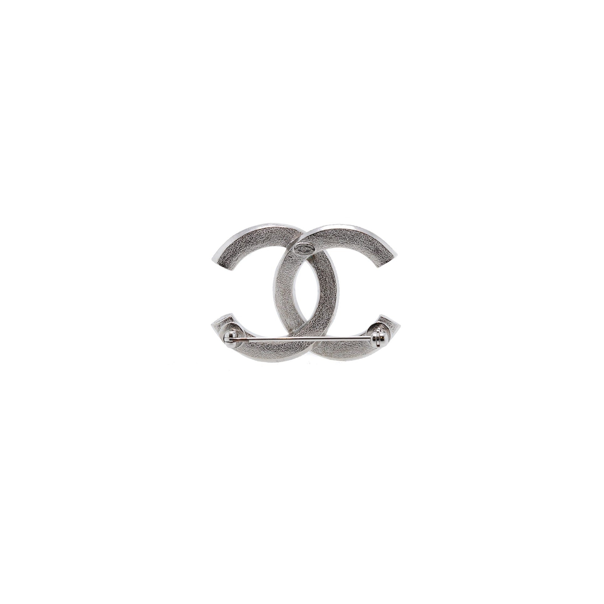 Chanel Strass CC Brooch