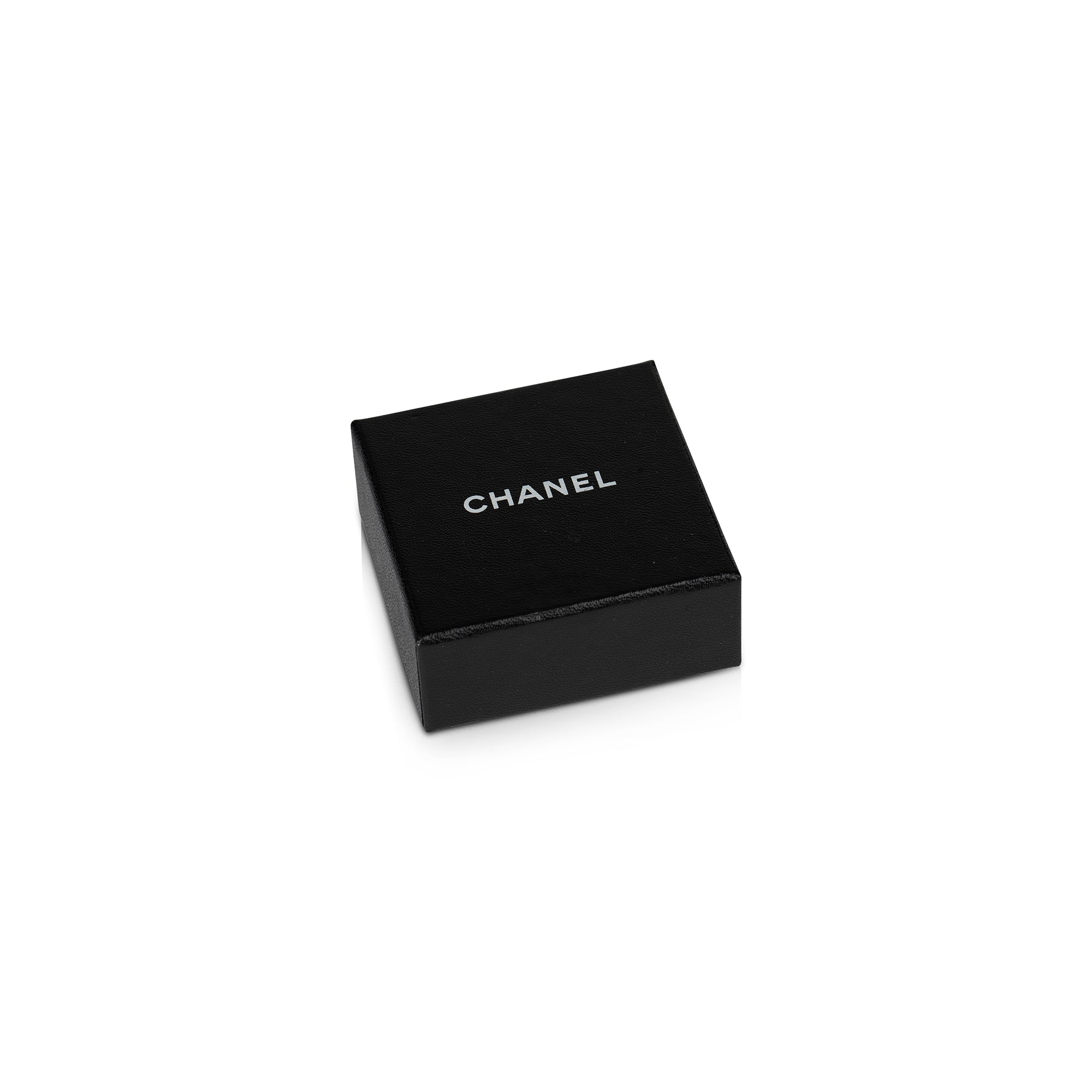 Chanel Strass CC Stud Earrings w/ Box