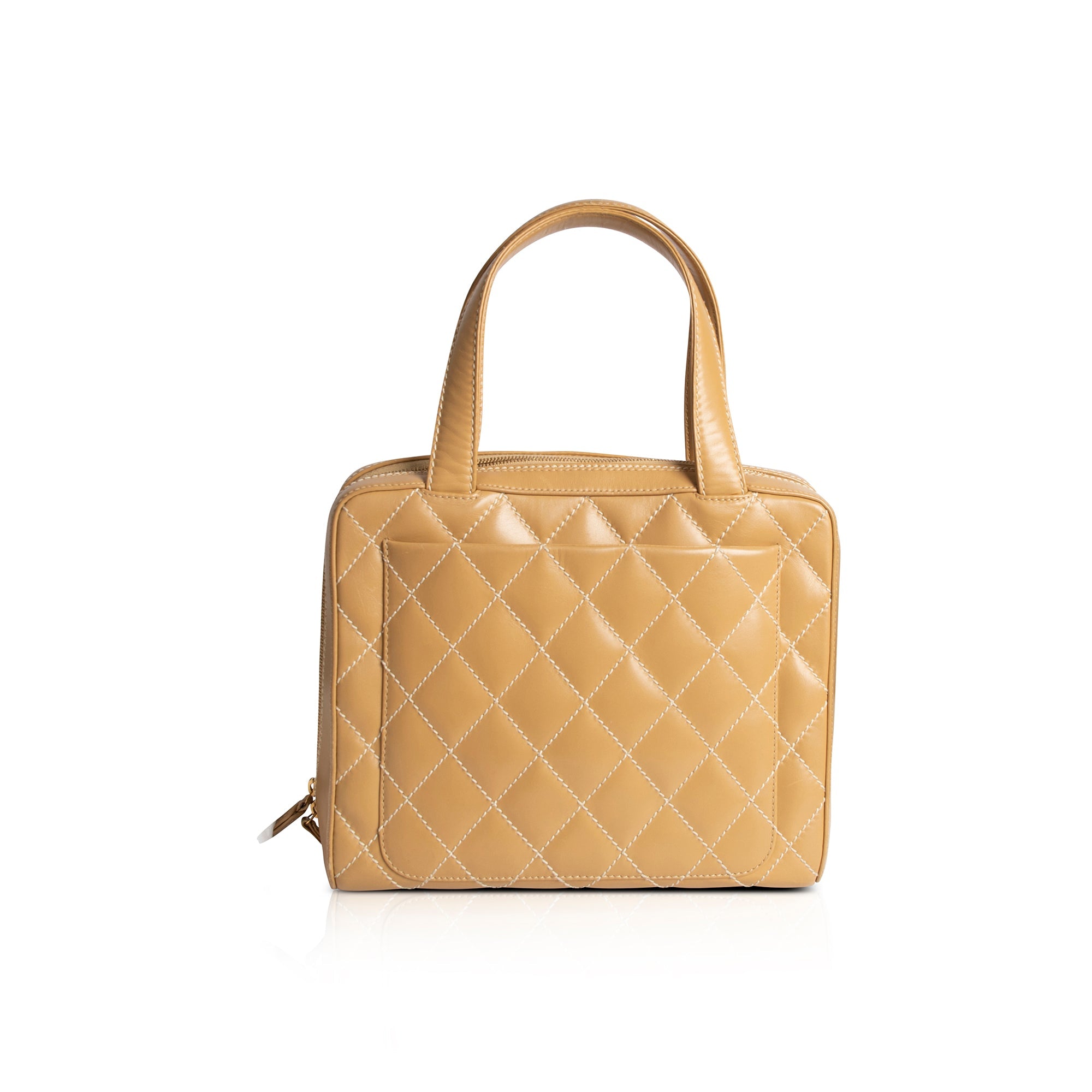 Chanel Surpique Bowler Bag