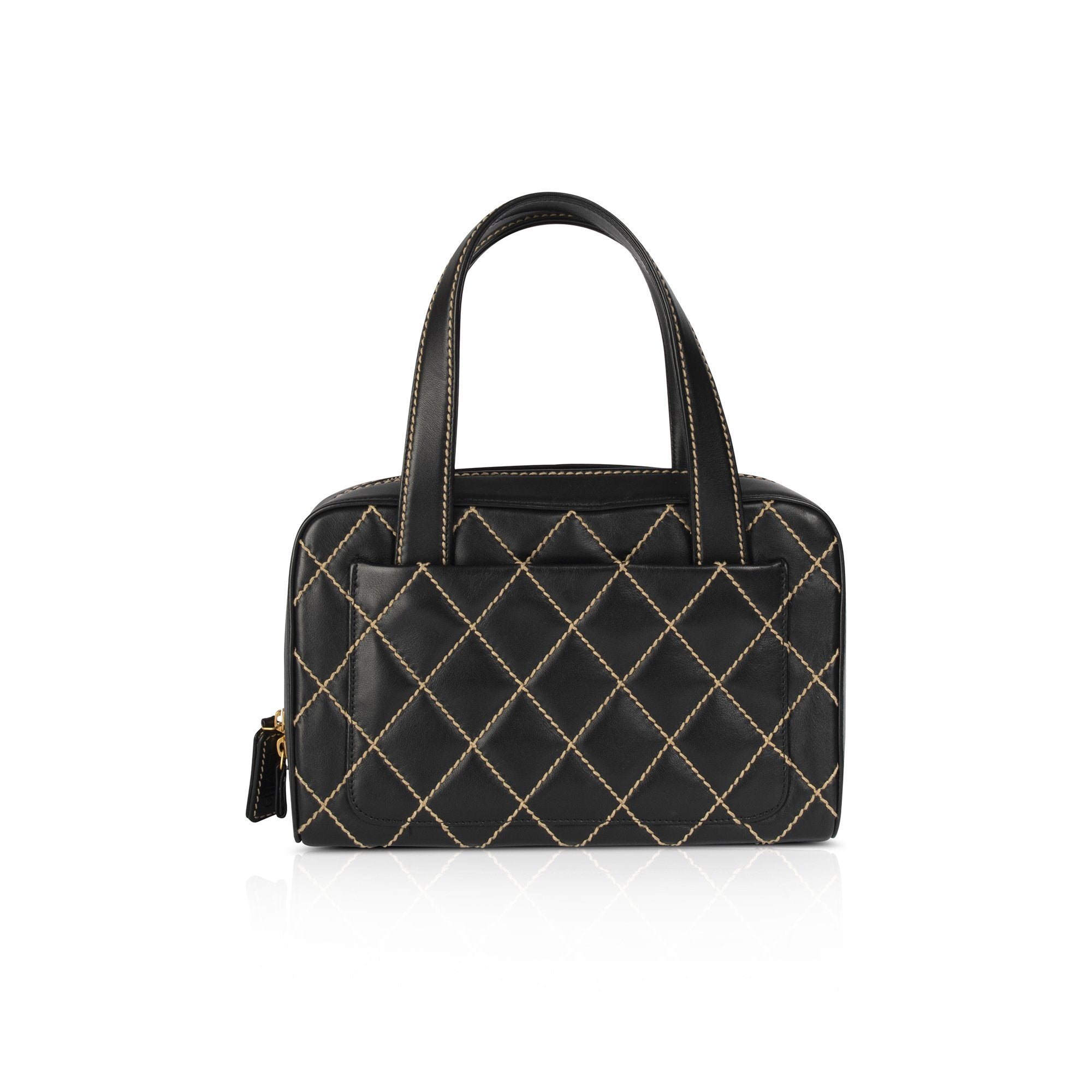 Chanel Surpique Bowler Bag