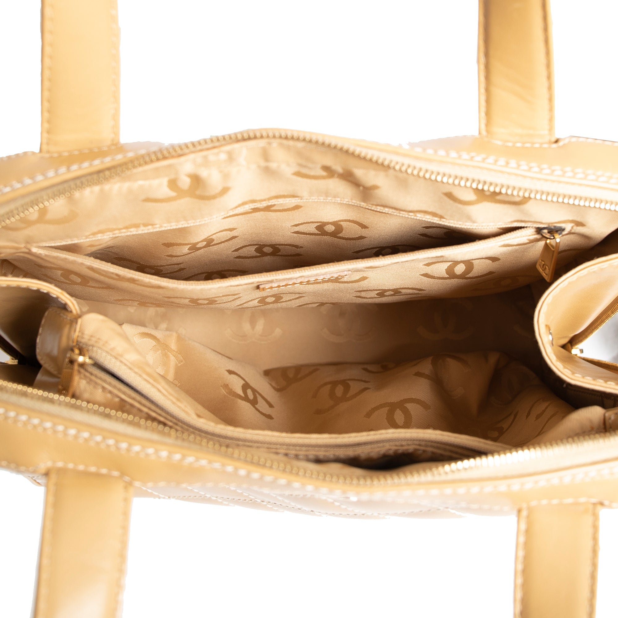 Chanel Surpique Bowler Bag