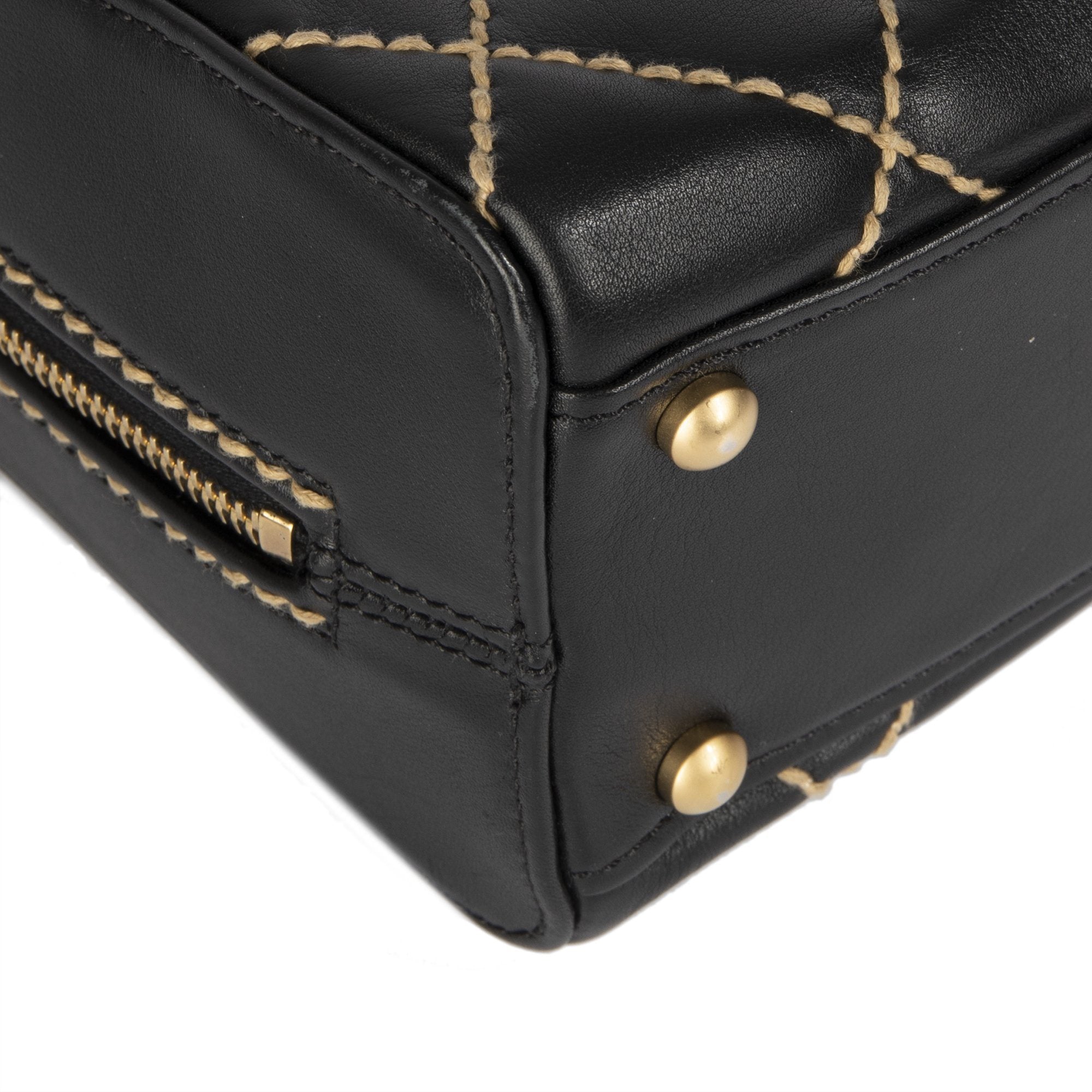 Chanel Surpique Bowler Bag