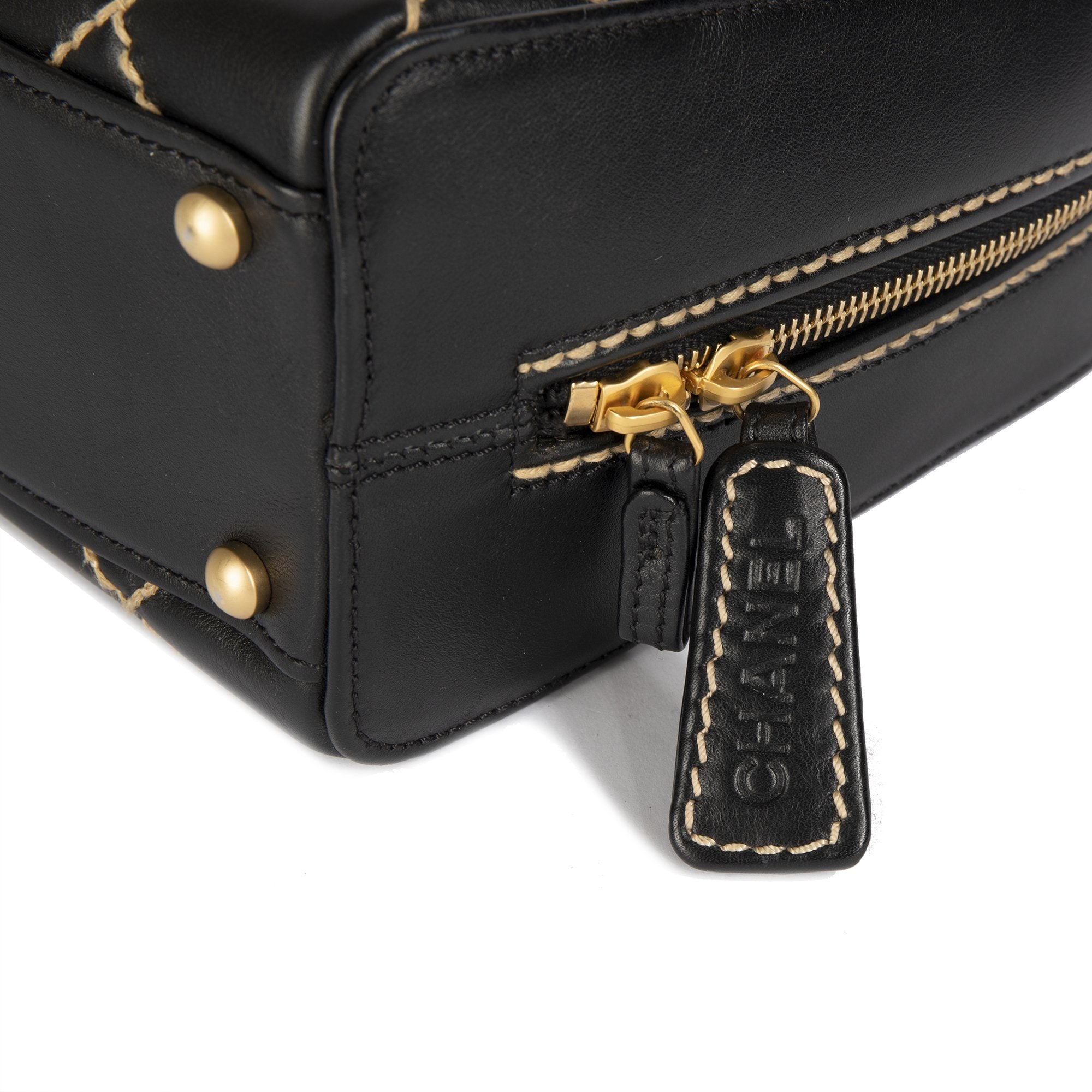 Chanel Surpique Bowler Bag