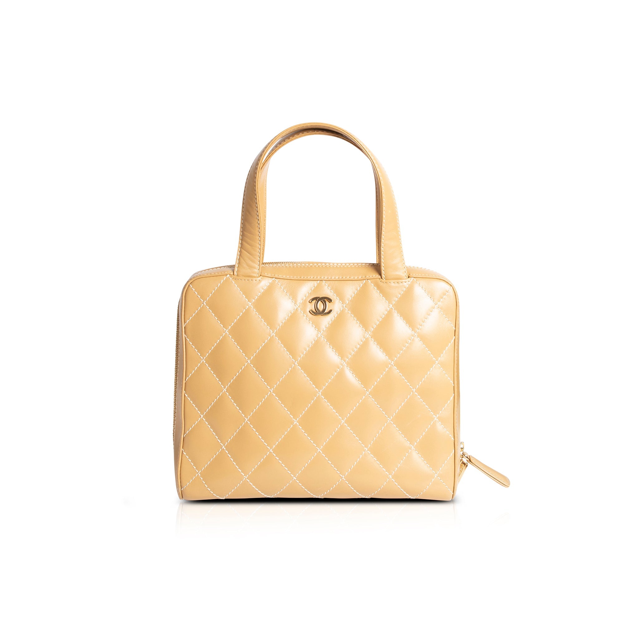 Chanel Surpique Bowler Bag