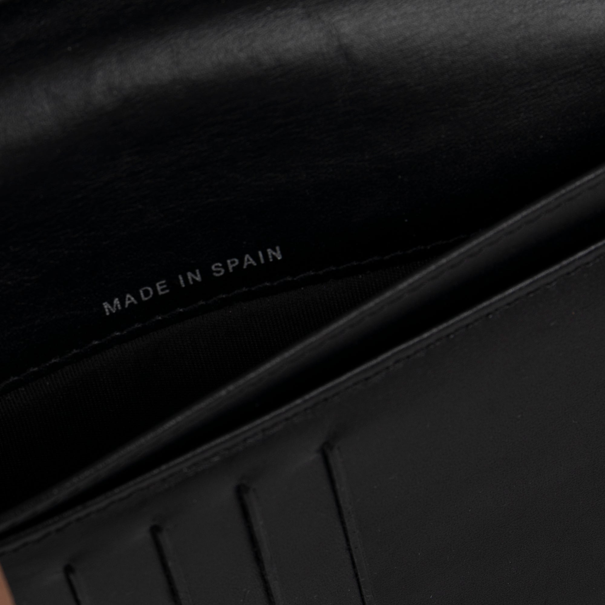 Chanel Timeless Interlocking CC Logo Continental Wallet