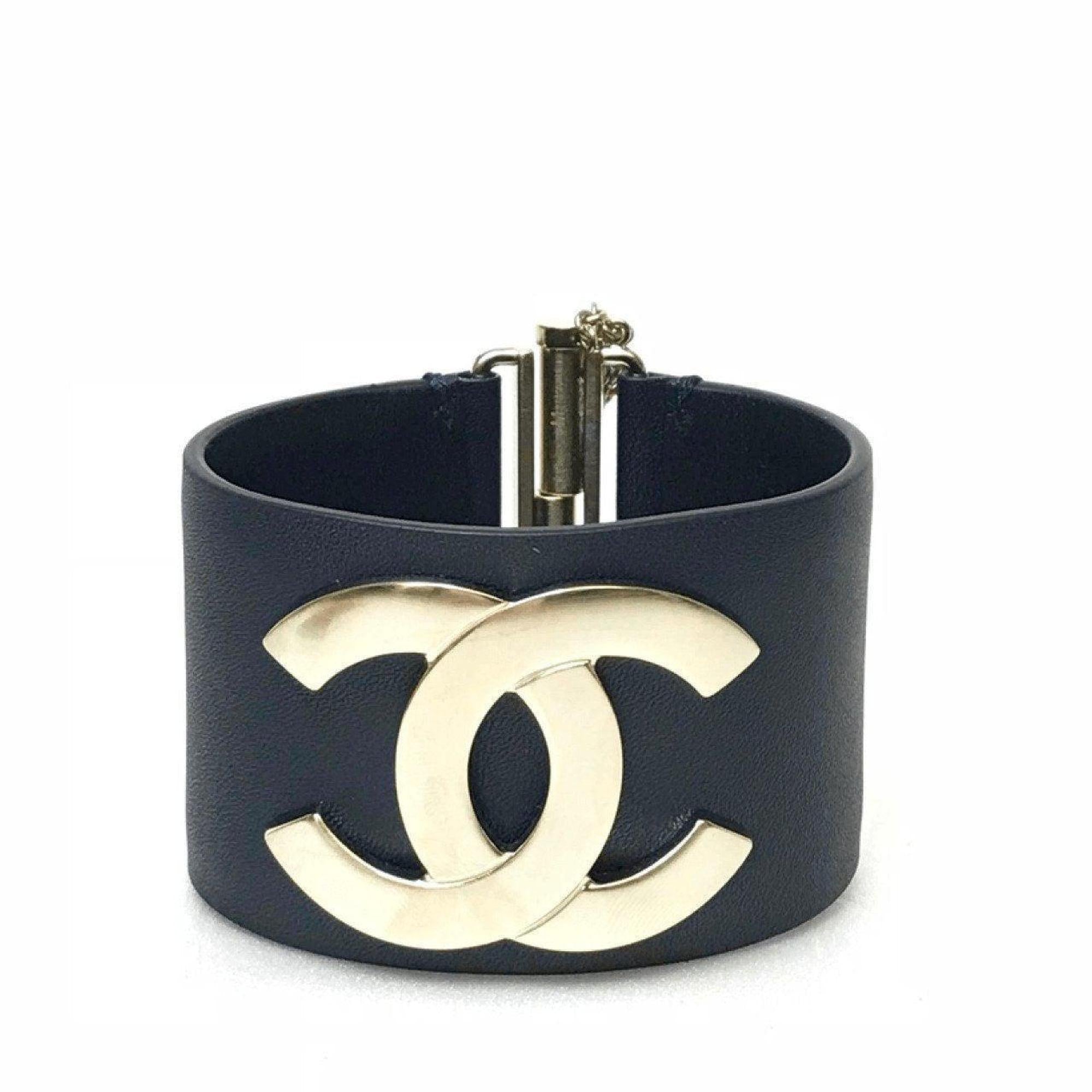 Chanel Top Cruise Calfskin CC Bracelet