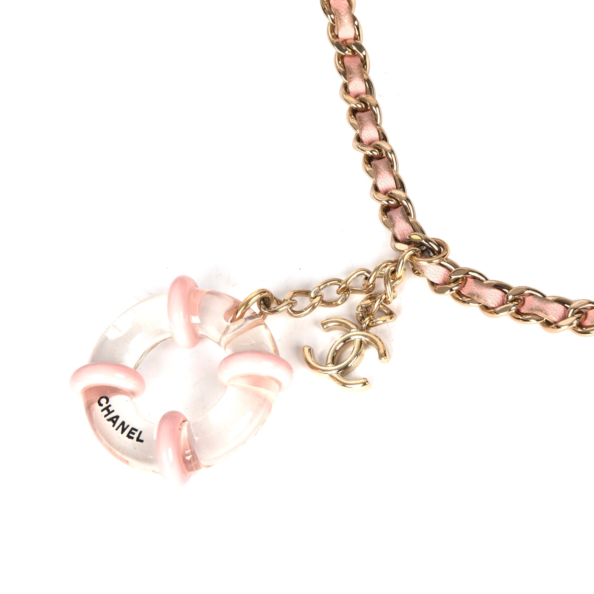 Chanel Tweed Quilted Classic Charms Wallet on Chain w/ Authenticity Card