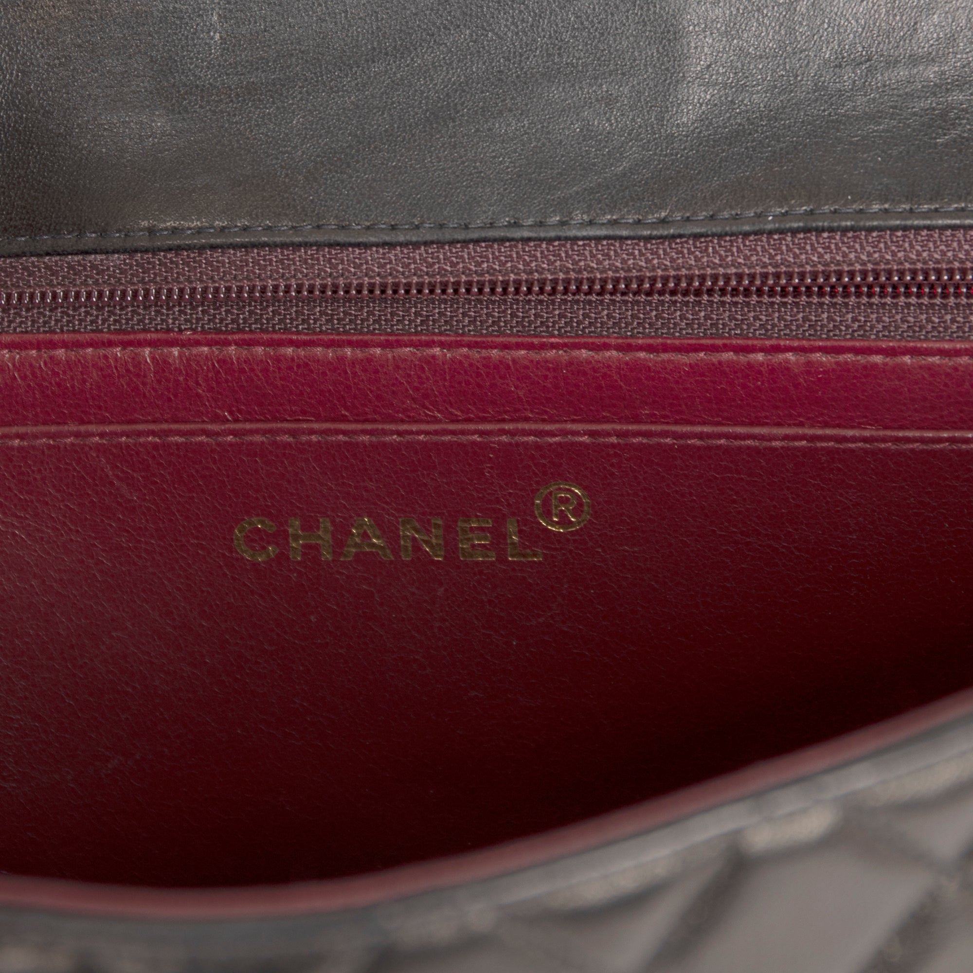Chanel Vintage Black Quilted Lambskin Kelly Flap Bag Set