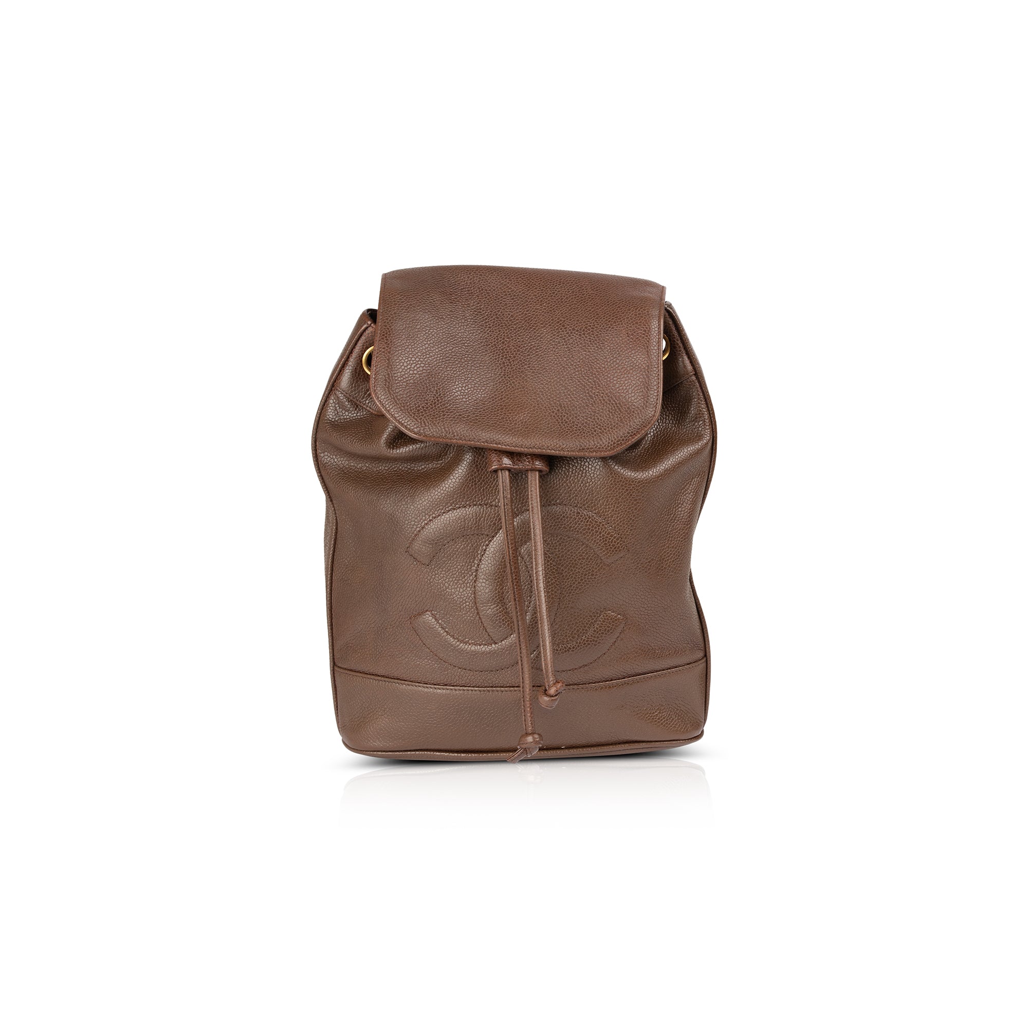 Chanel Vintage Caviar Timeless Sling Bag w/ Pouch