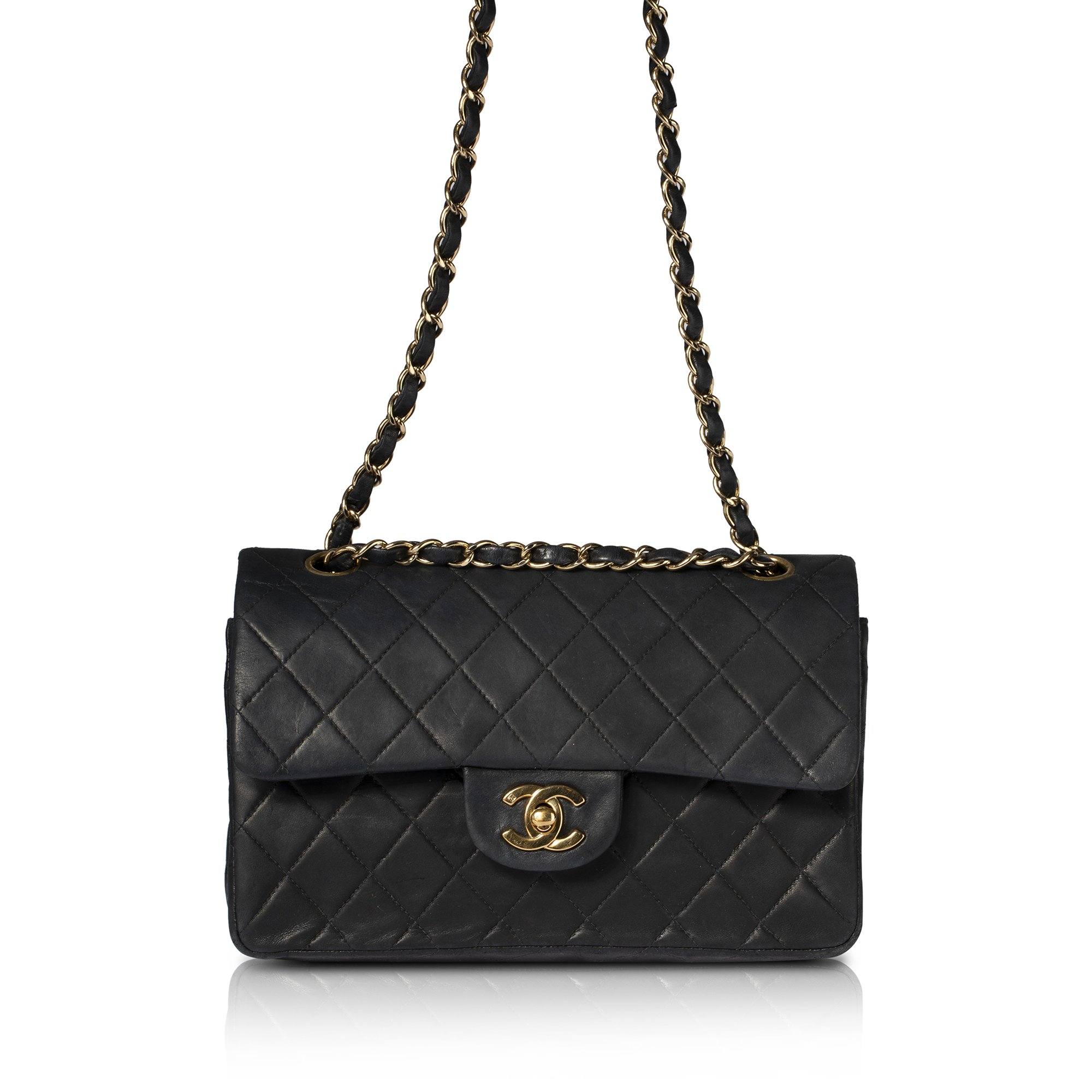 Chanel Vintage Classic Small Double Flap Bag
