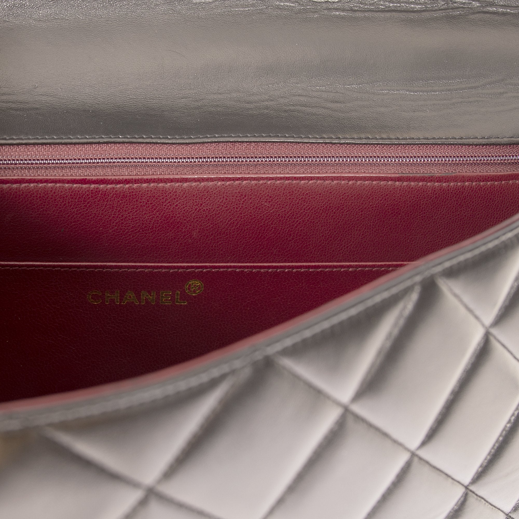 Chanel Vintage Lambskin CC Briefcase