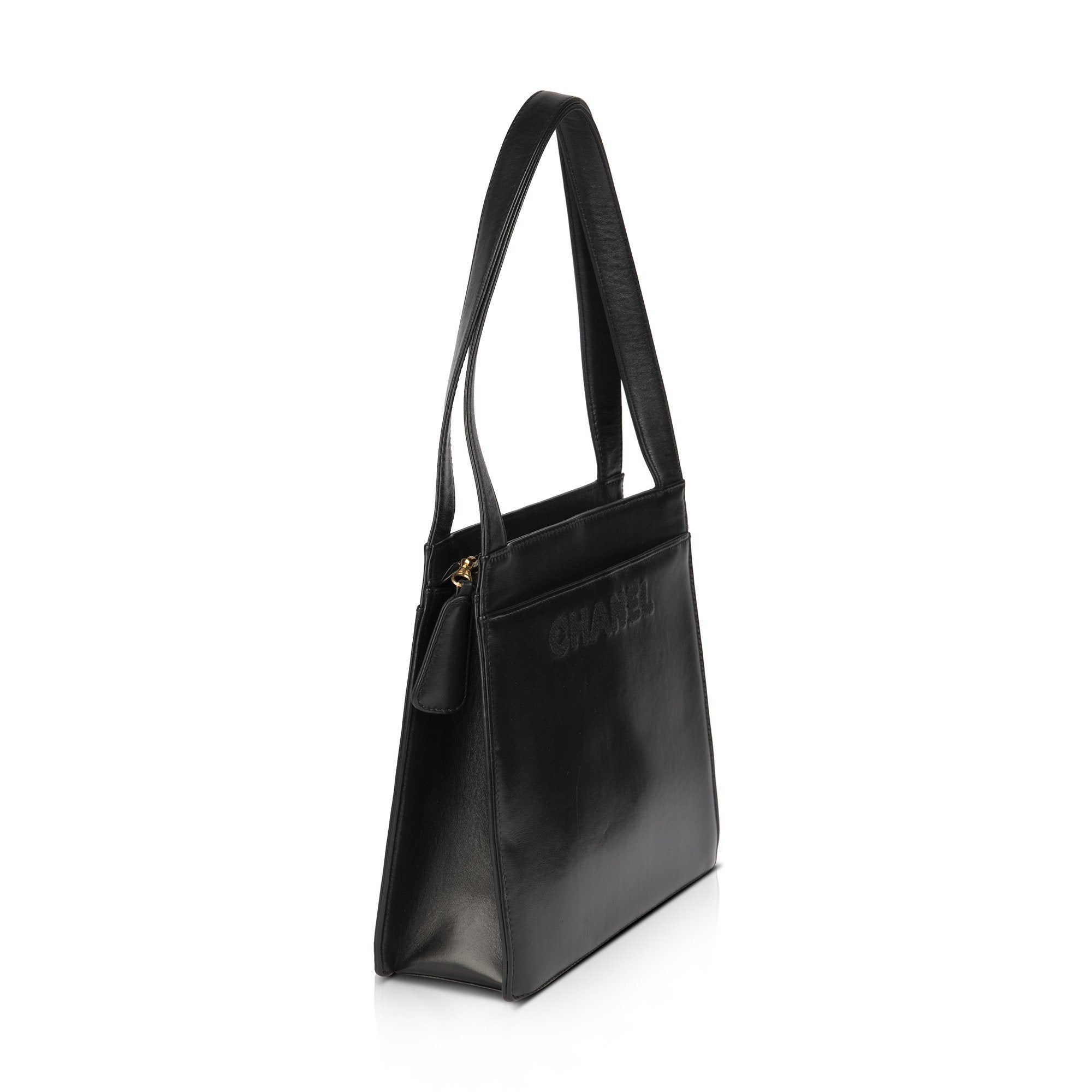 Chanel Vintage Logo Tote
