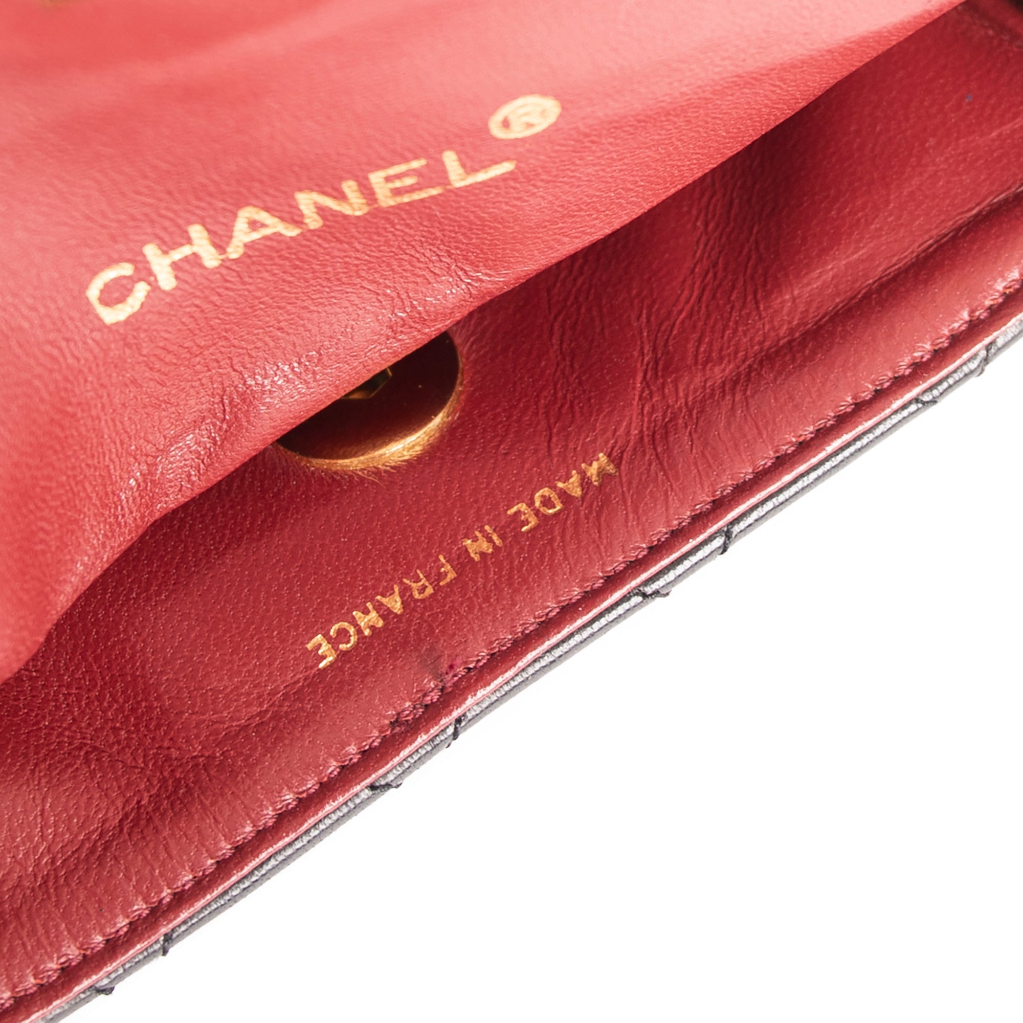 Chanel Vintage Quilted Extra Mini Flap Bag