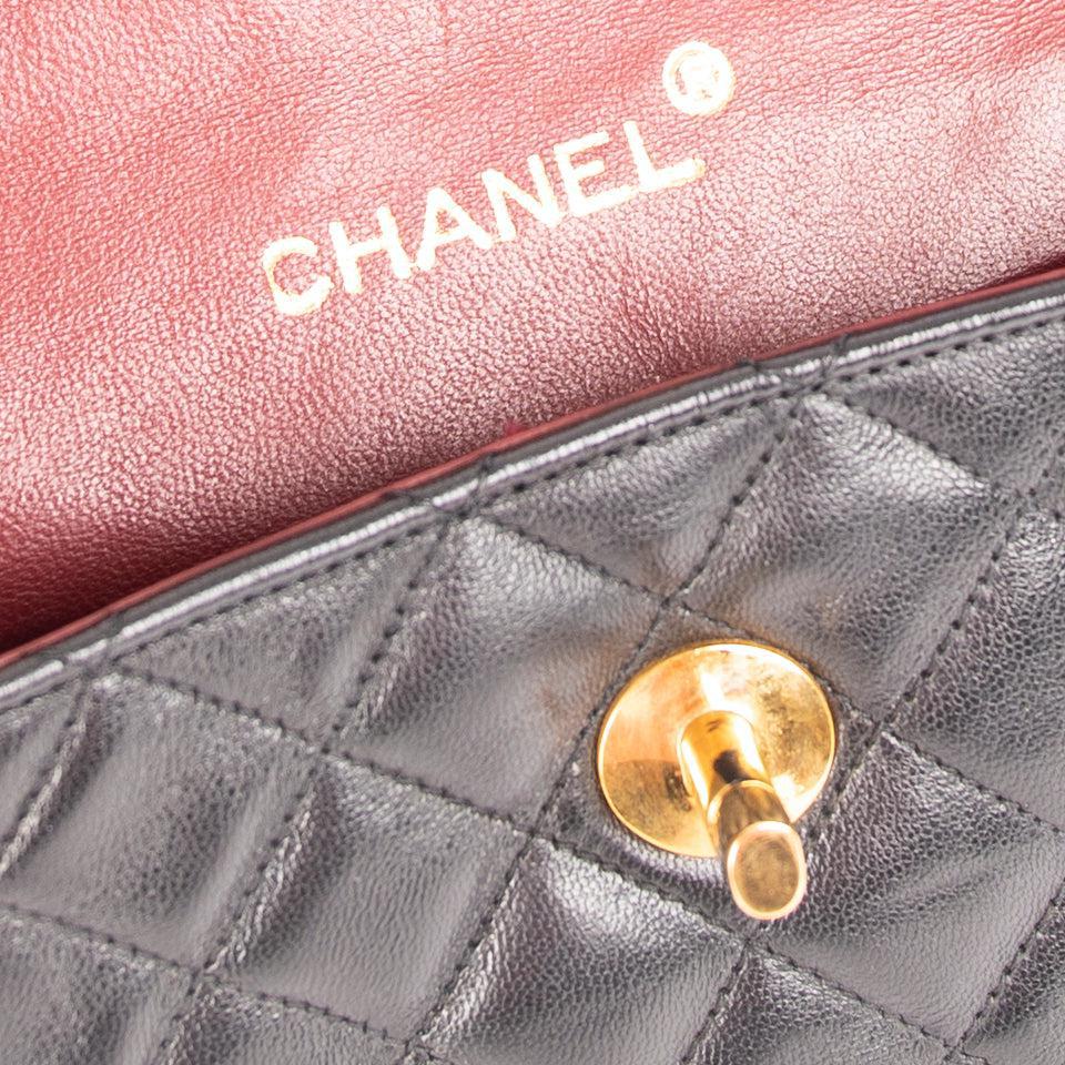 Chanel Vintage Quilted Extra Mini Flap Bag