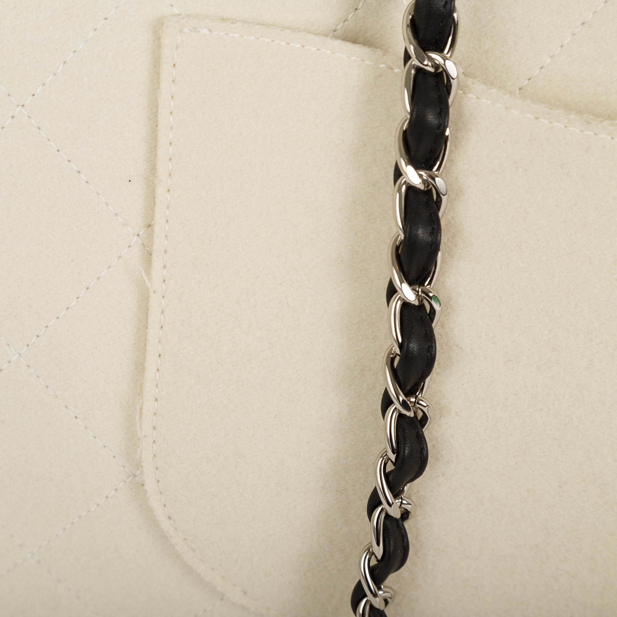 Chanel Wool Felt Large Deauville Tote