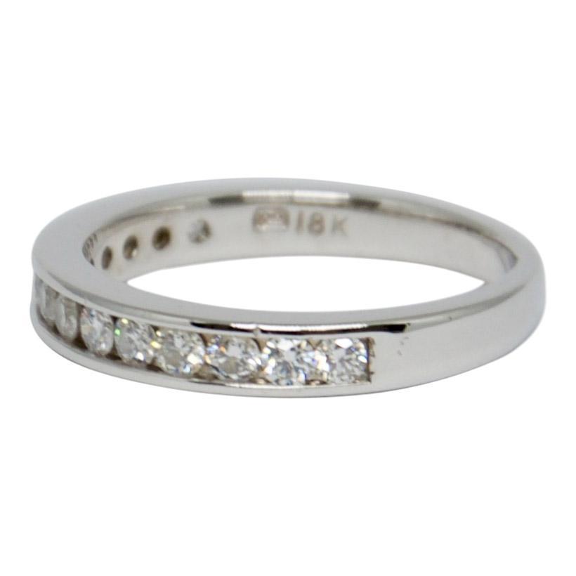 Channel-Set Diamond Band Ring