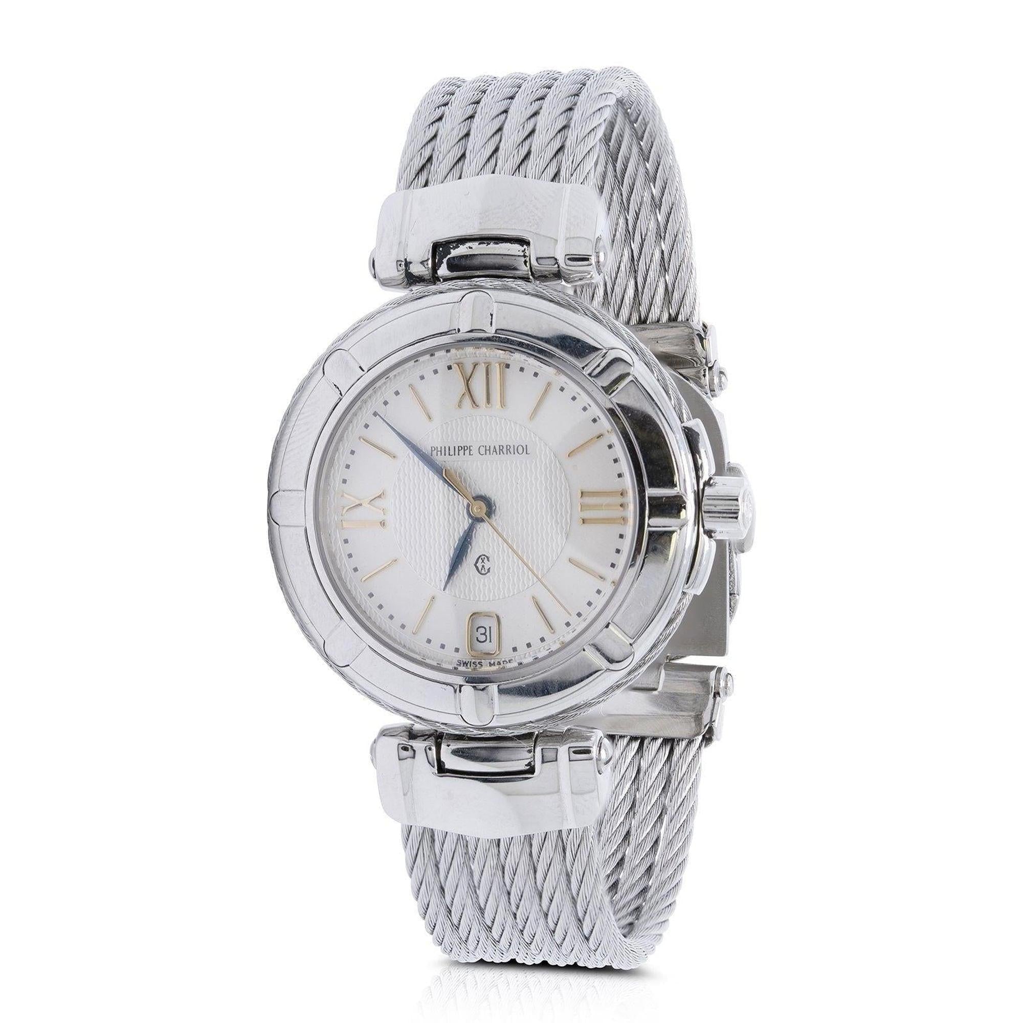 Charriol Celtic Cable Watch w/ Box