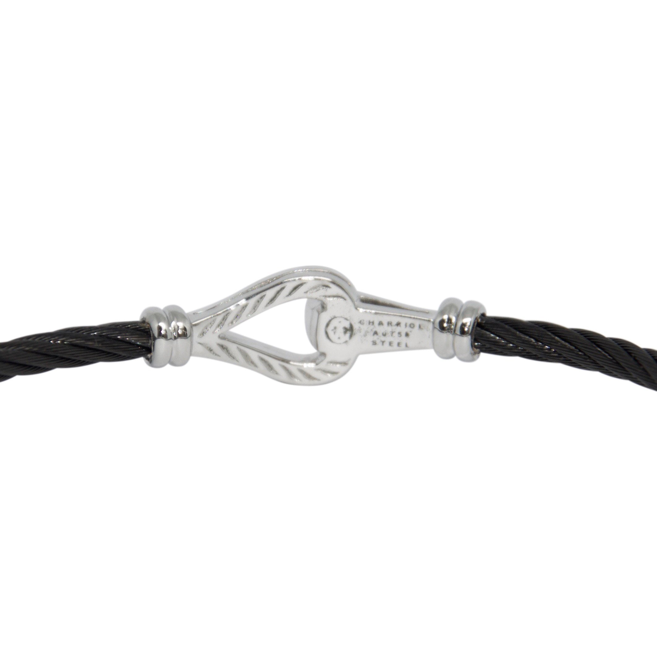 Charriol Diamond Cable Bracelet