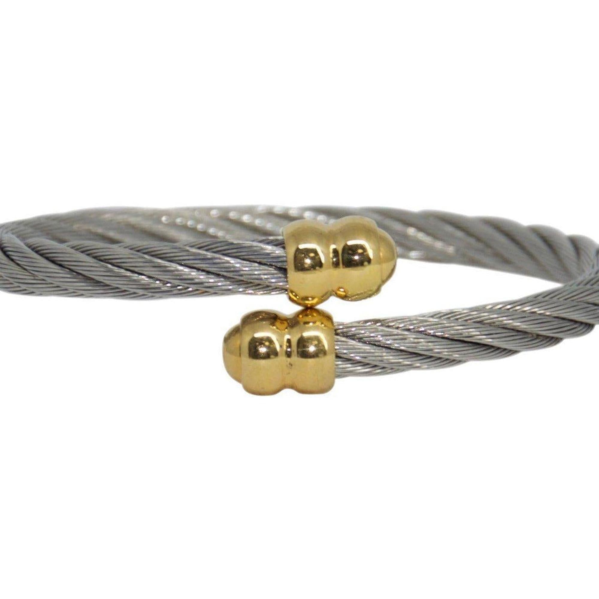 Charriol Two-Tone Celtic Cable Bracelet