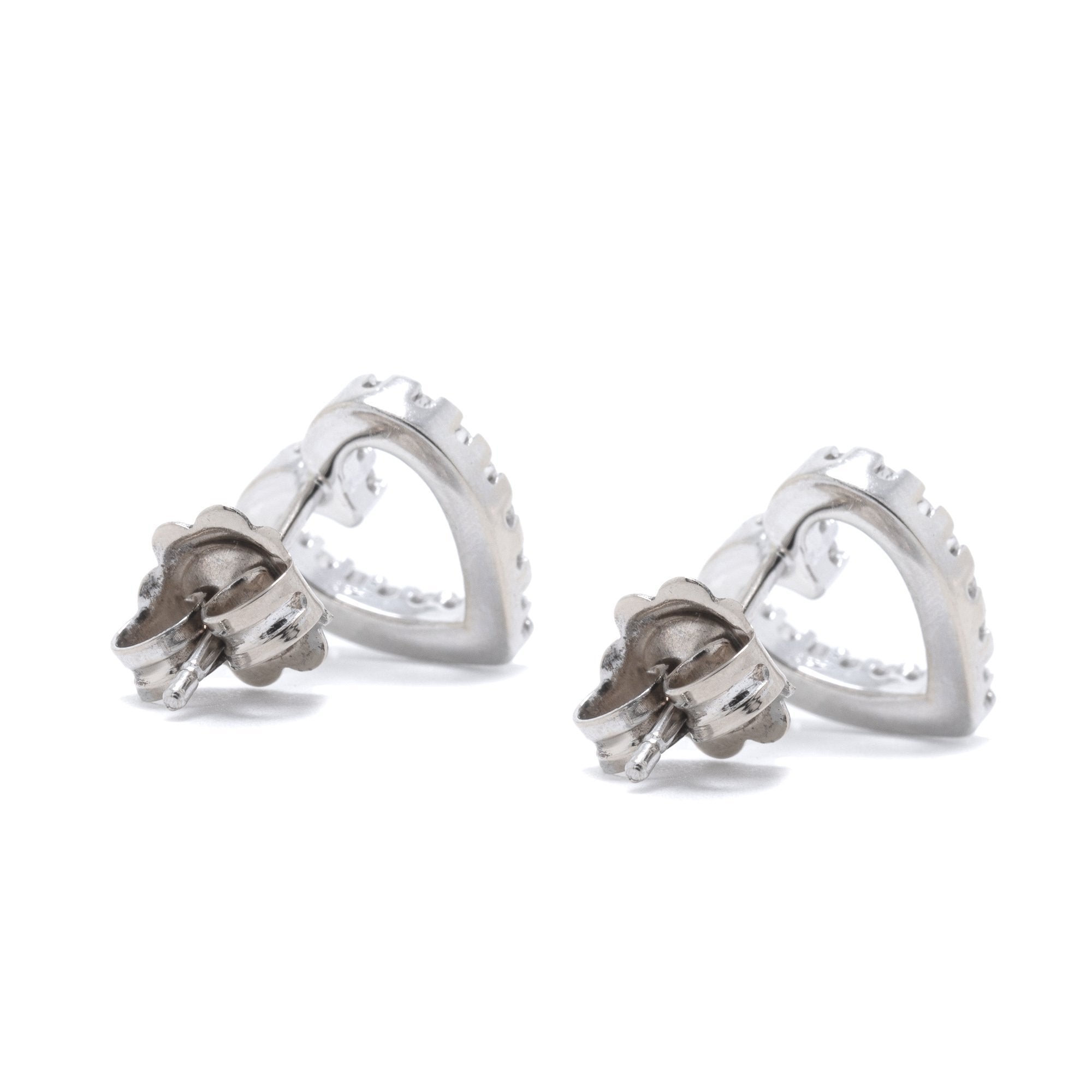 Chimento Diamond Heart Earrings