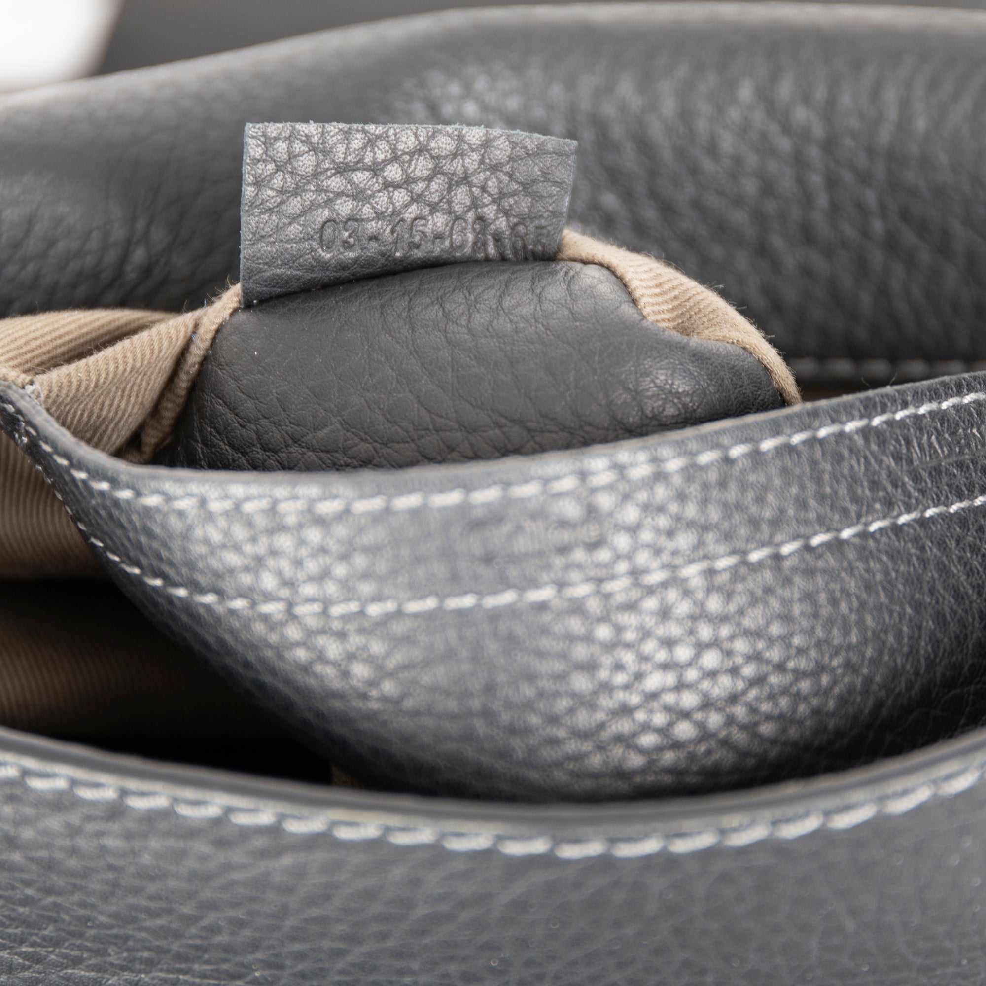 Chloe Medium Leather Marcie Crossbody Bag w/ Authenticity Card