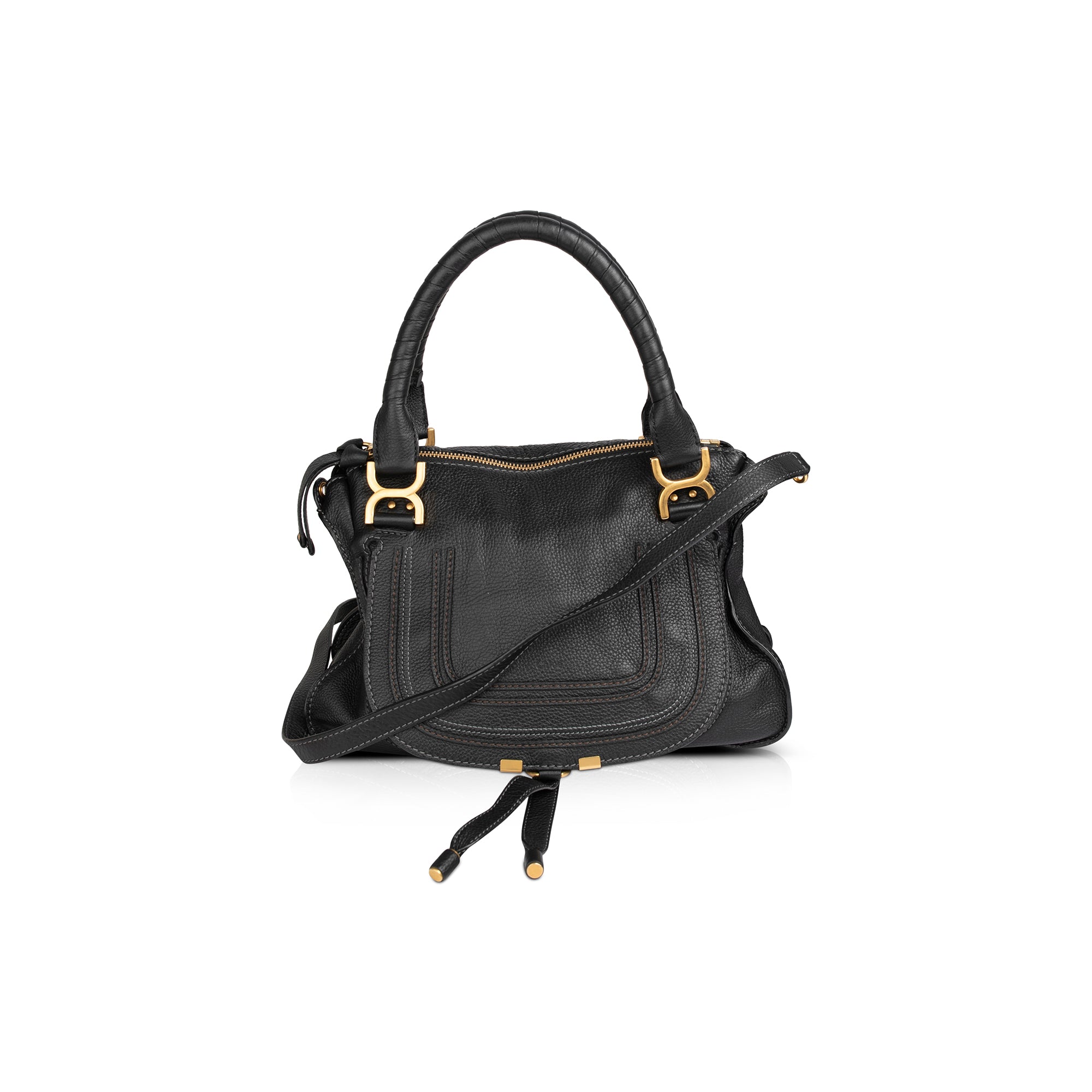 Chloe Medium Marcie Shoulder Bag w/ Strap