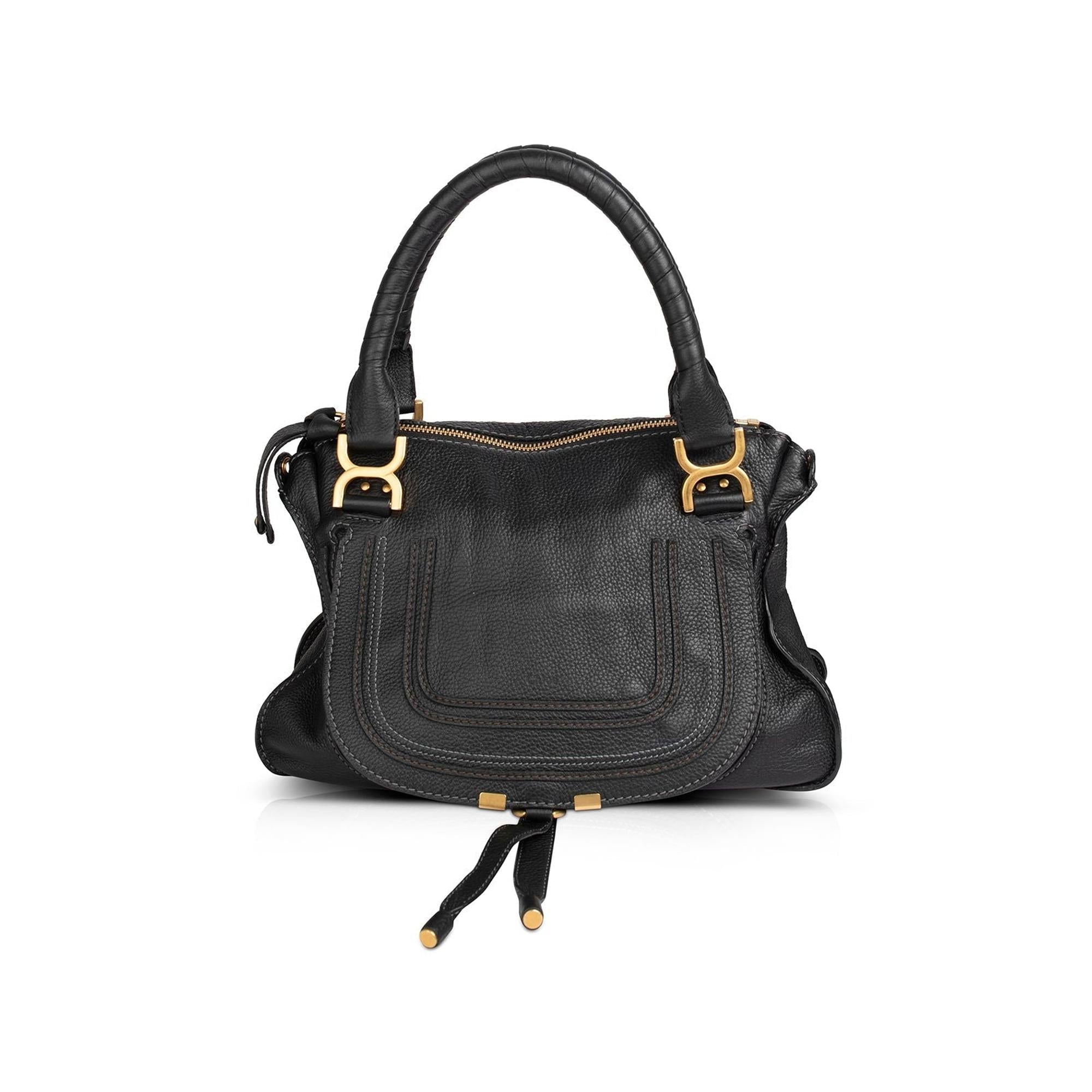 Chloe Medium Marcie Shoulder Bag w/ Strap