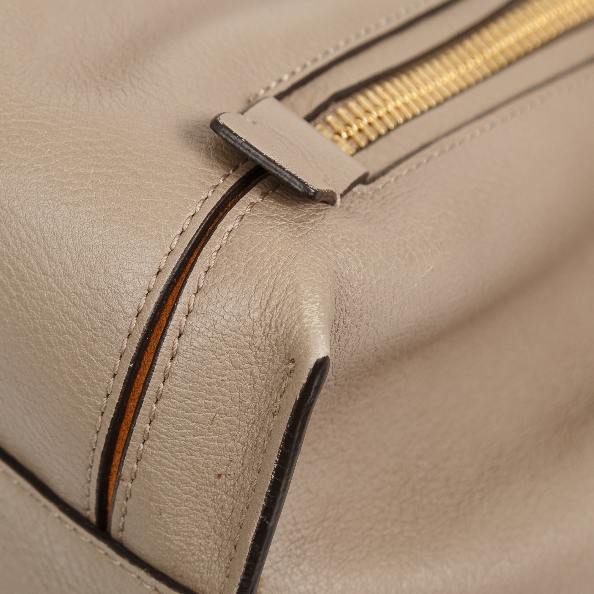 Chloe Medium Milo Leather Shopping Tote