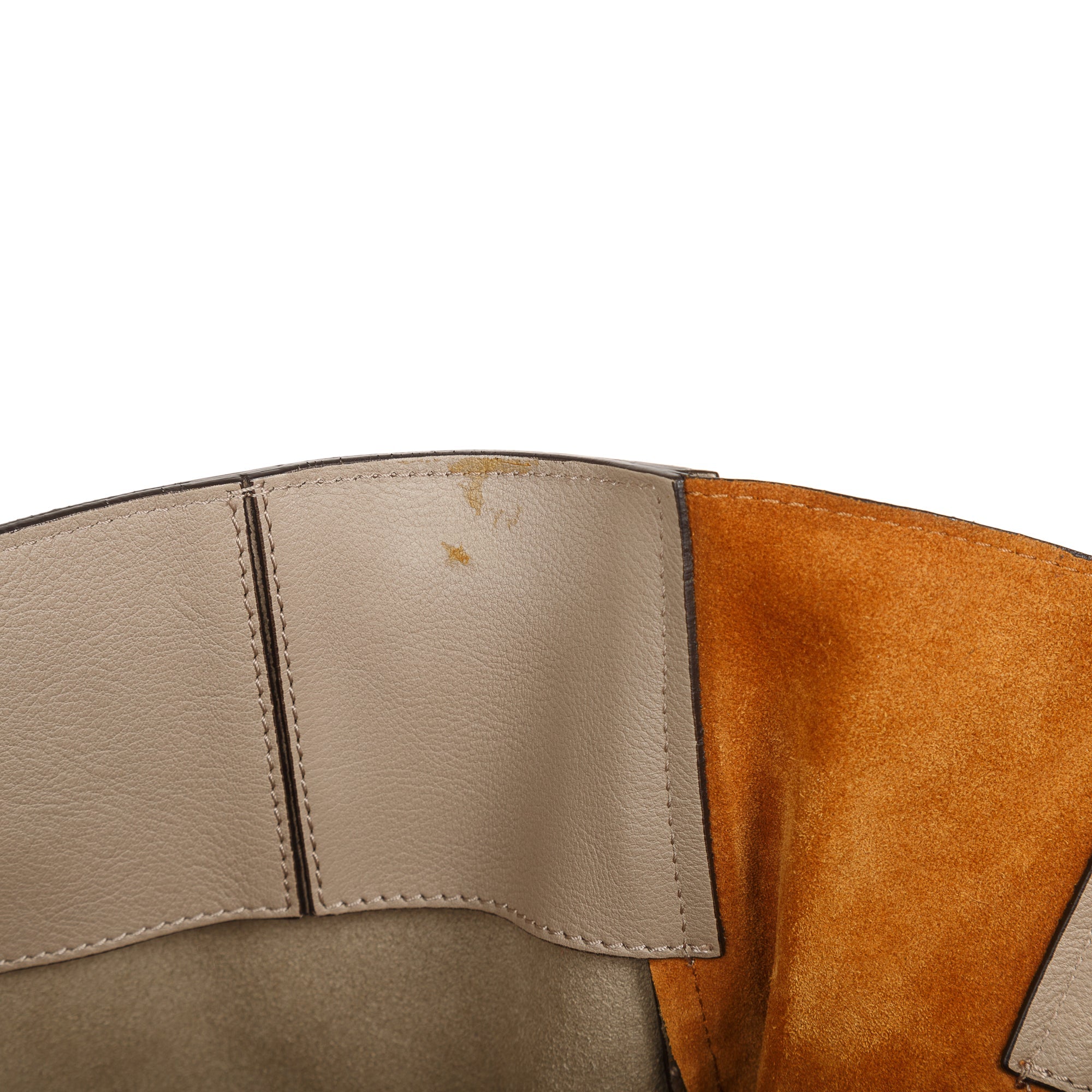 Chloe Medium Milo Leather Shopping Tote