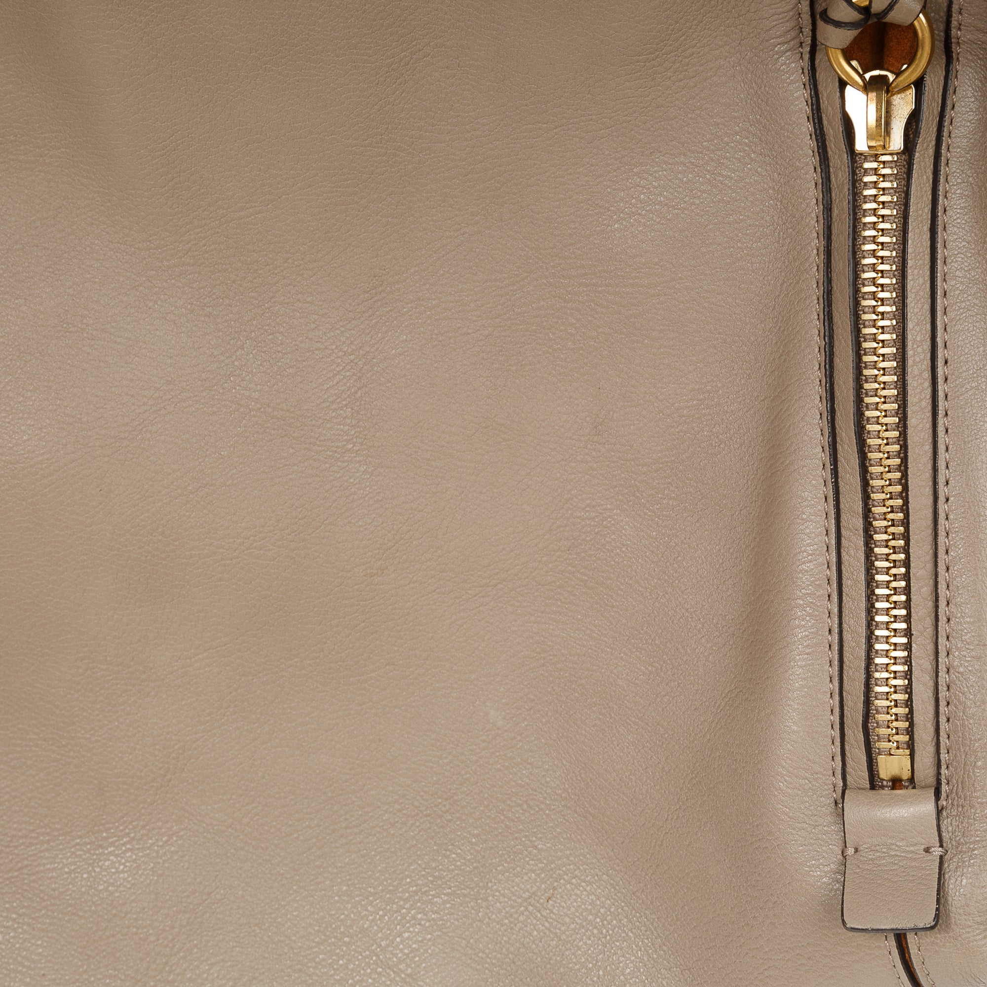 Chloe Medium Milo Leather Shopping Tote