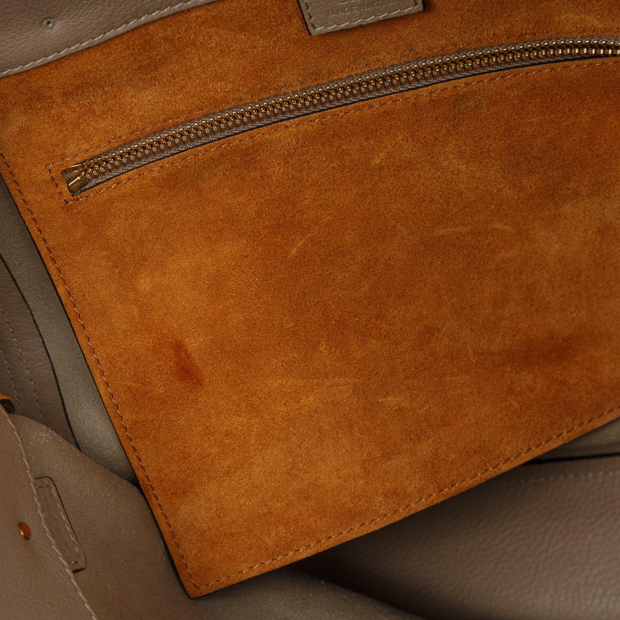 Chloe Medium Milo Leather Shopping Tote