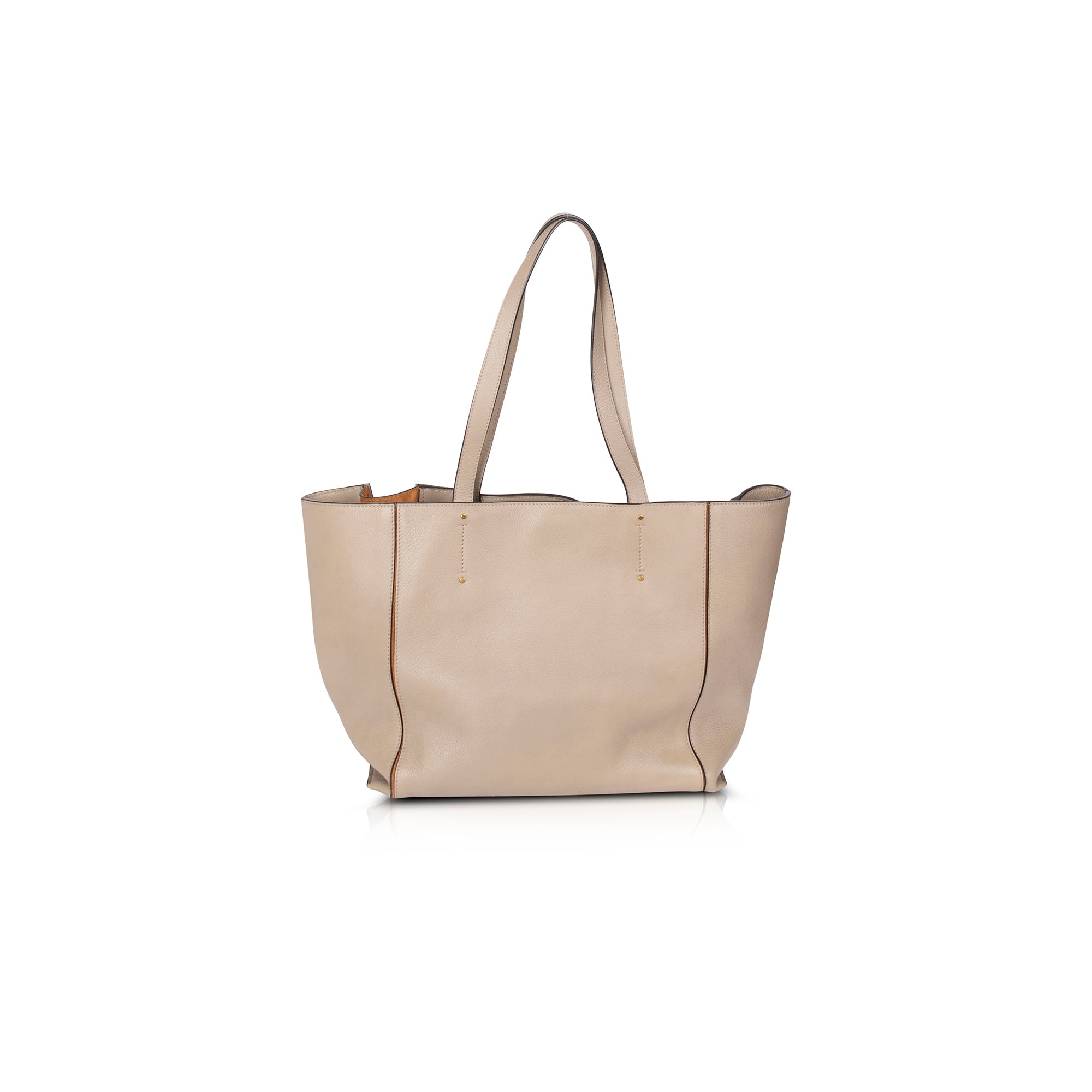 Chloe Medium Milo Leather Shopping Tote