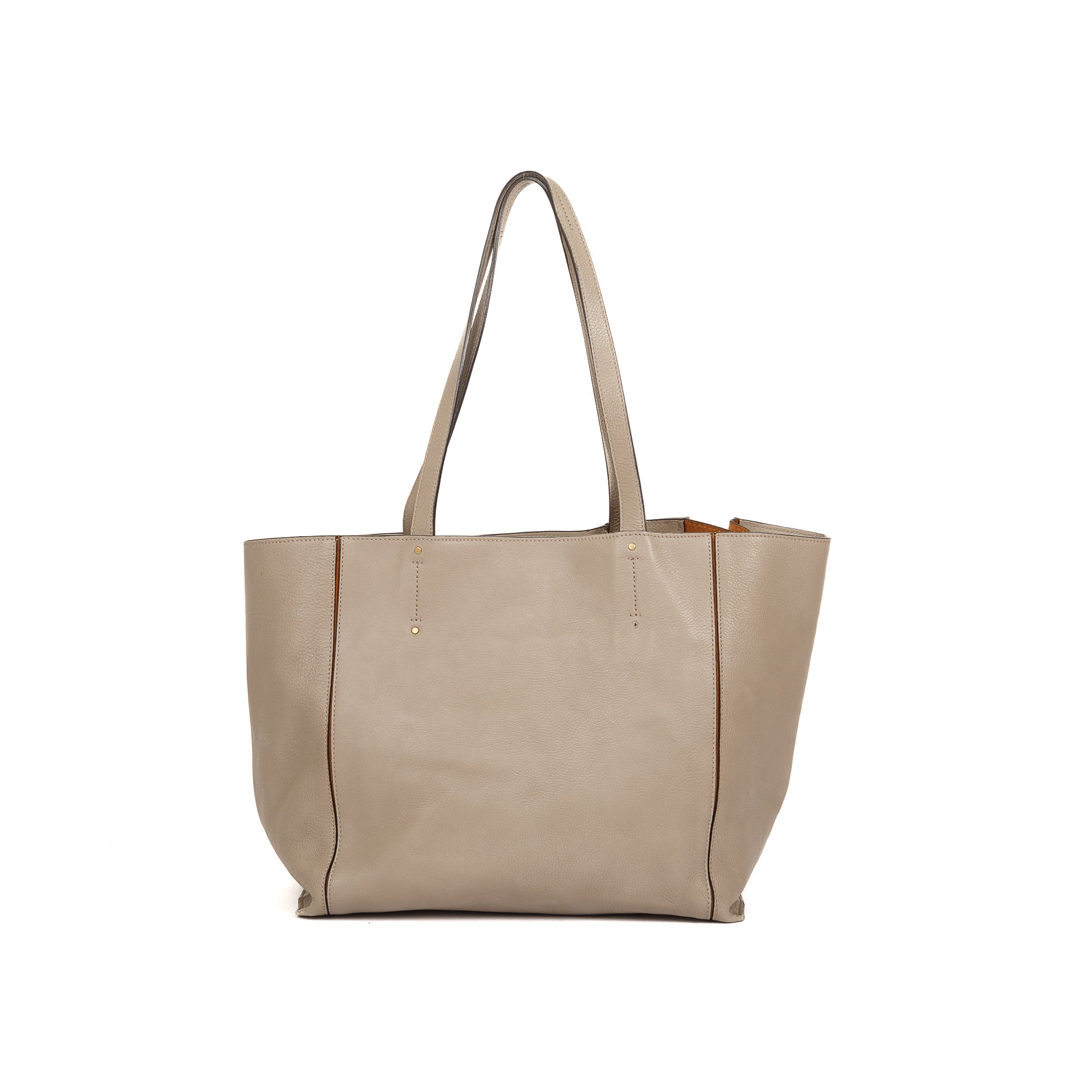 Chloe Medium Milo Leather Shopping Tote