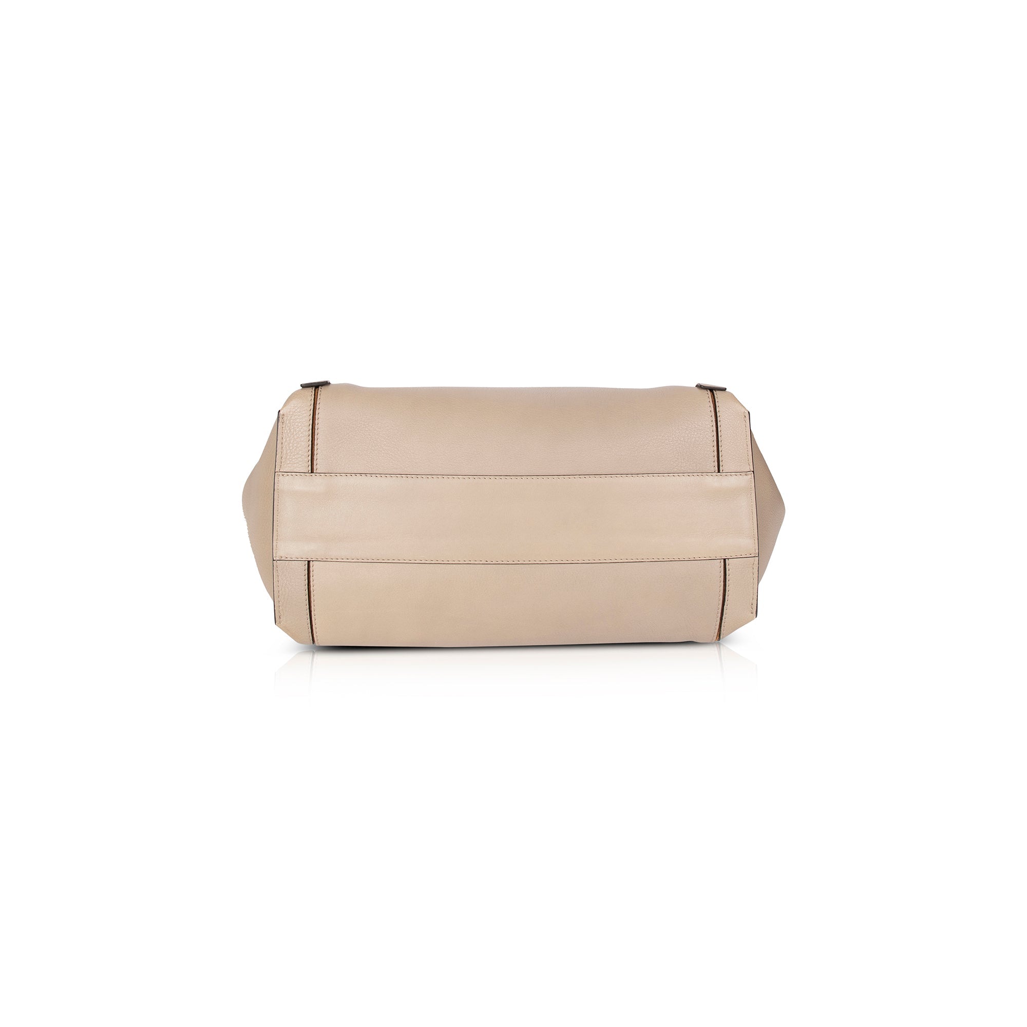 Chloe Medium Milo Leather Shopping Tote