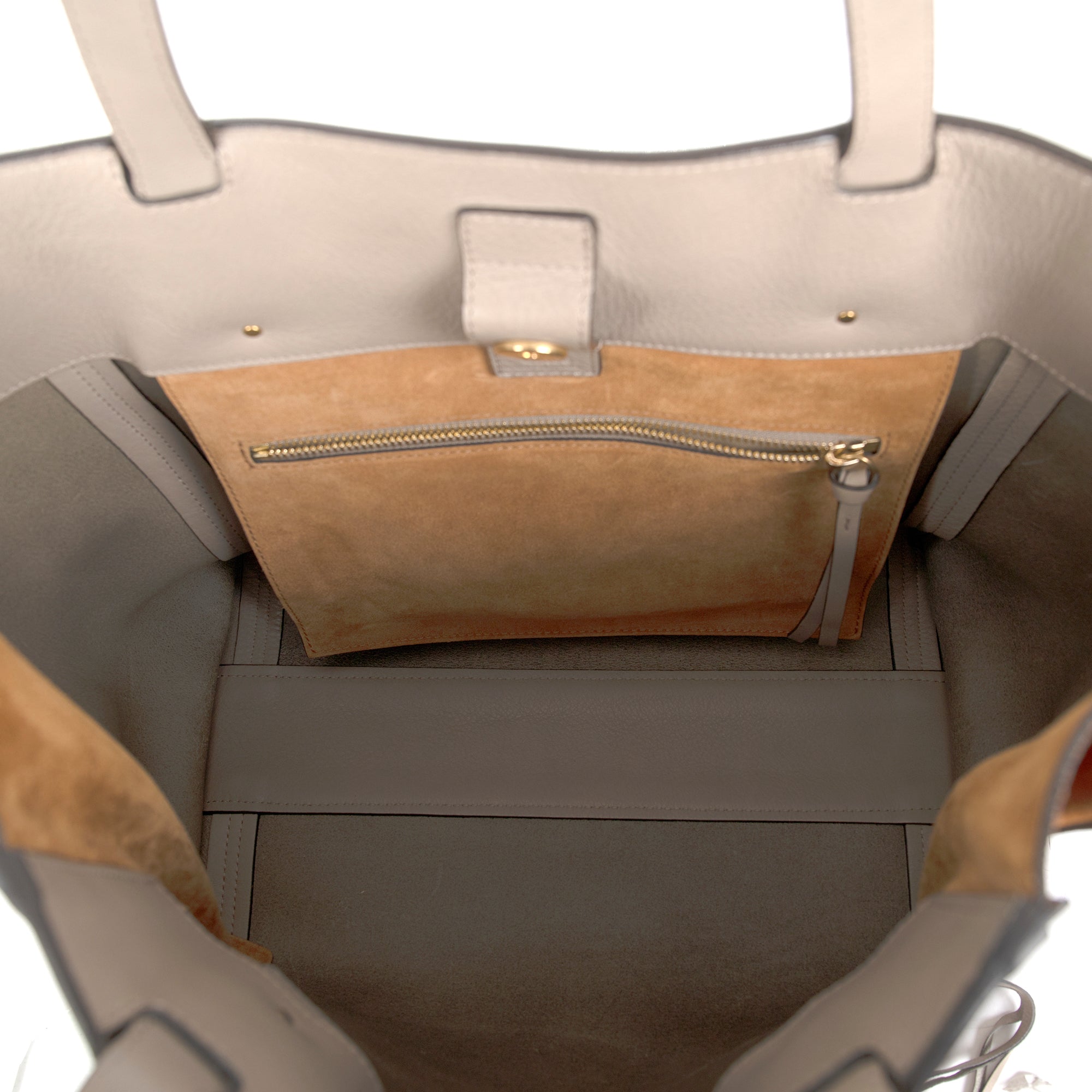 Chloe Medium Milo Leather Shopping Tote