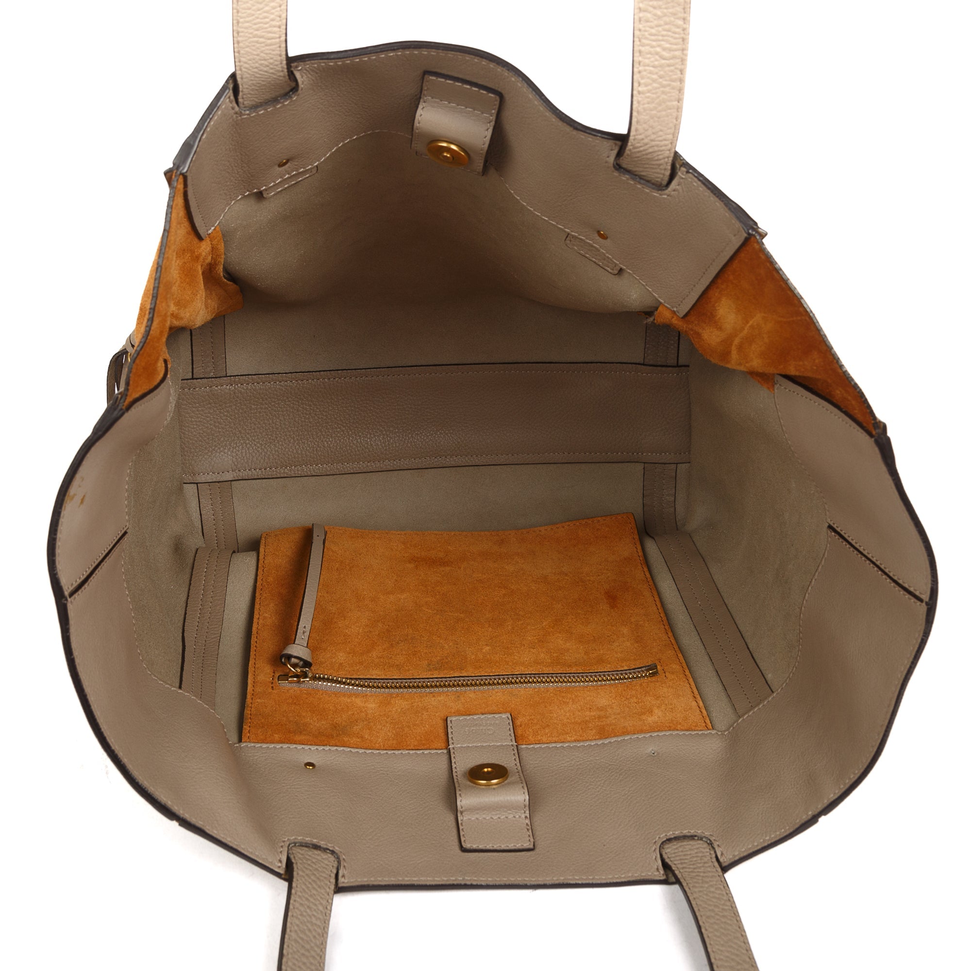 Chloe Medium Milo Leather Shopping Tote