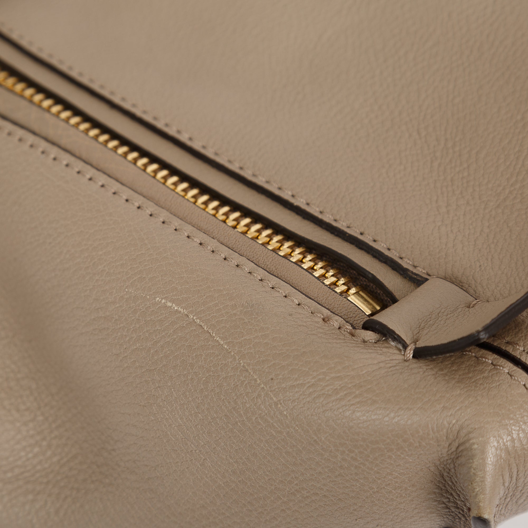 Chloe Medium Milo Leather Shopping Tote