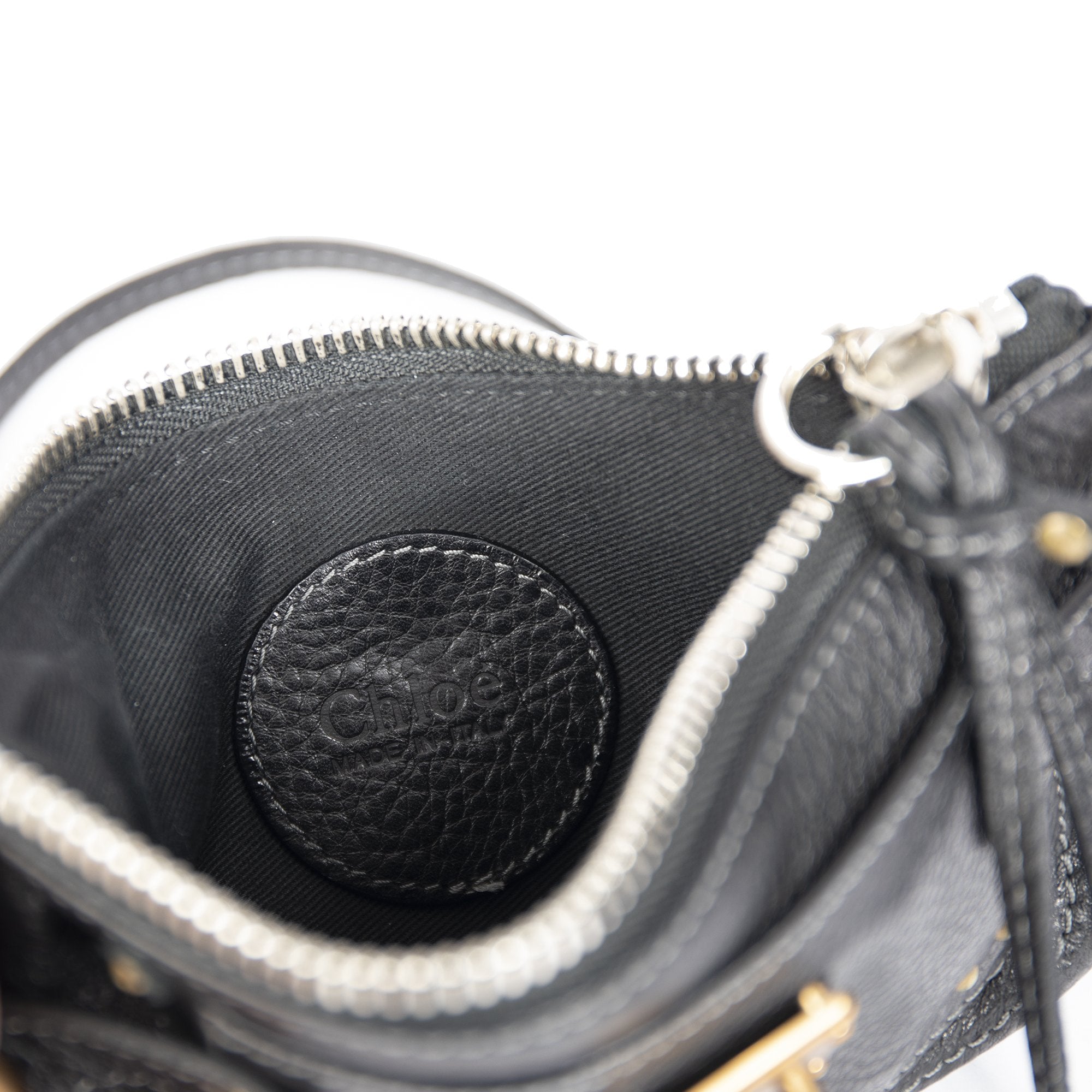 Chloe Paddington Lock Leather Pochette