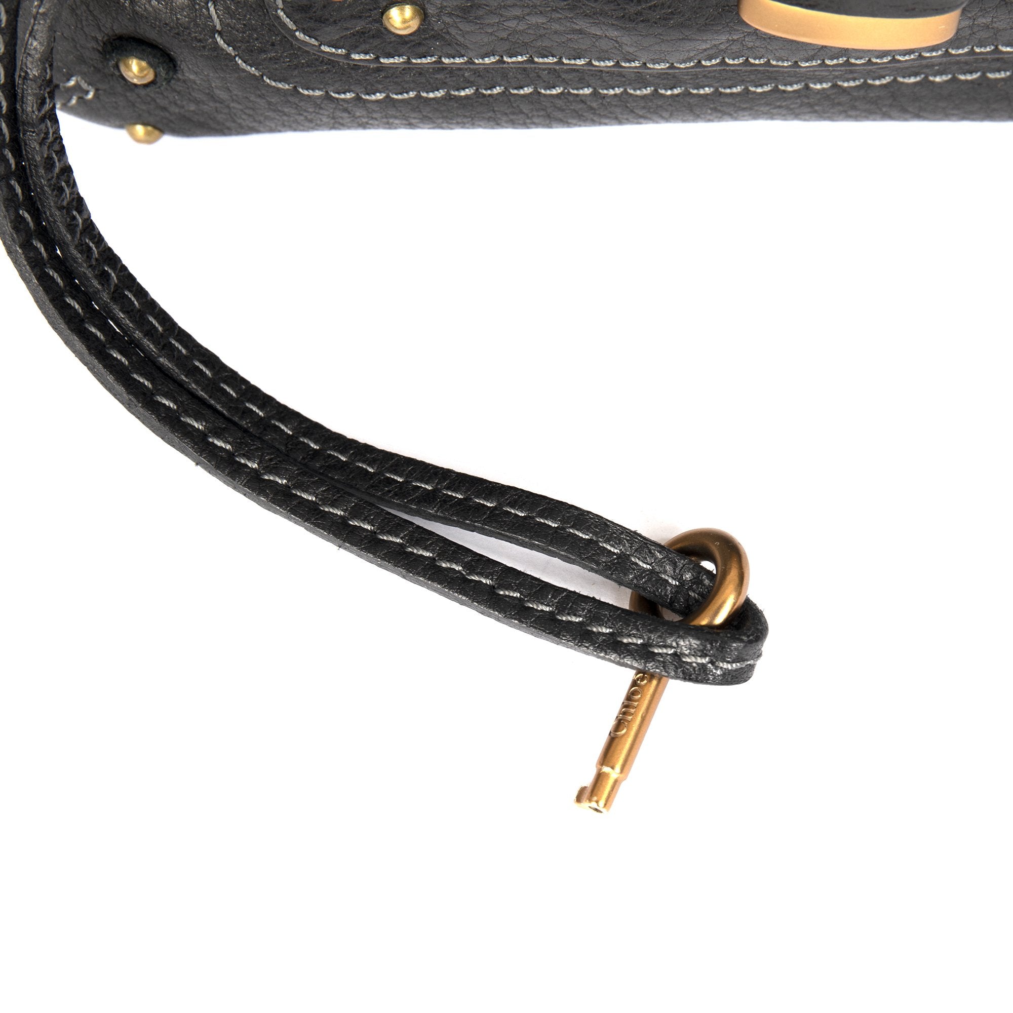 Chloe Paddington Lock Leather Pochette