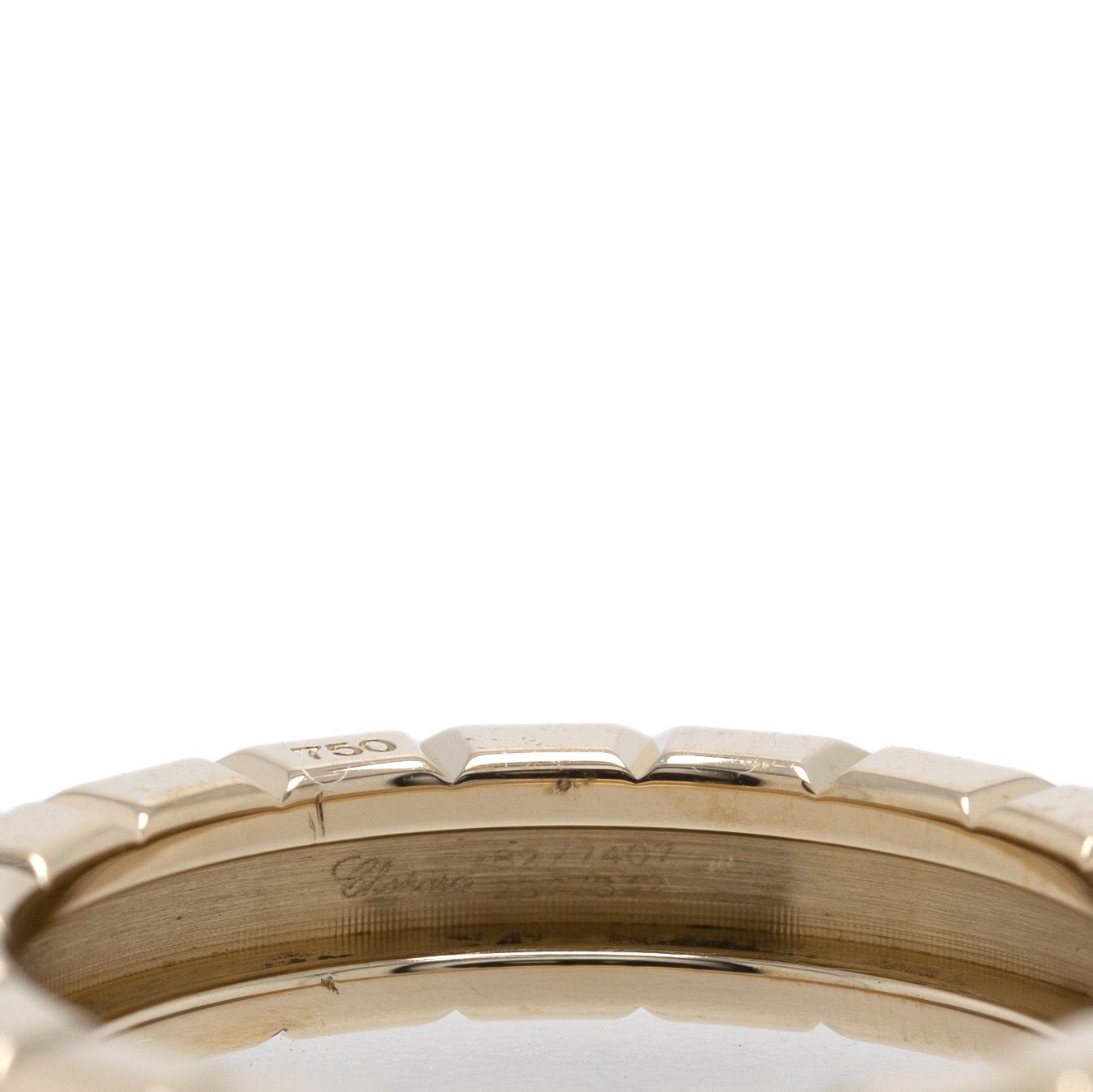 Chopard 18k Gold Ice Cube Band Ring
