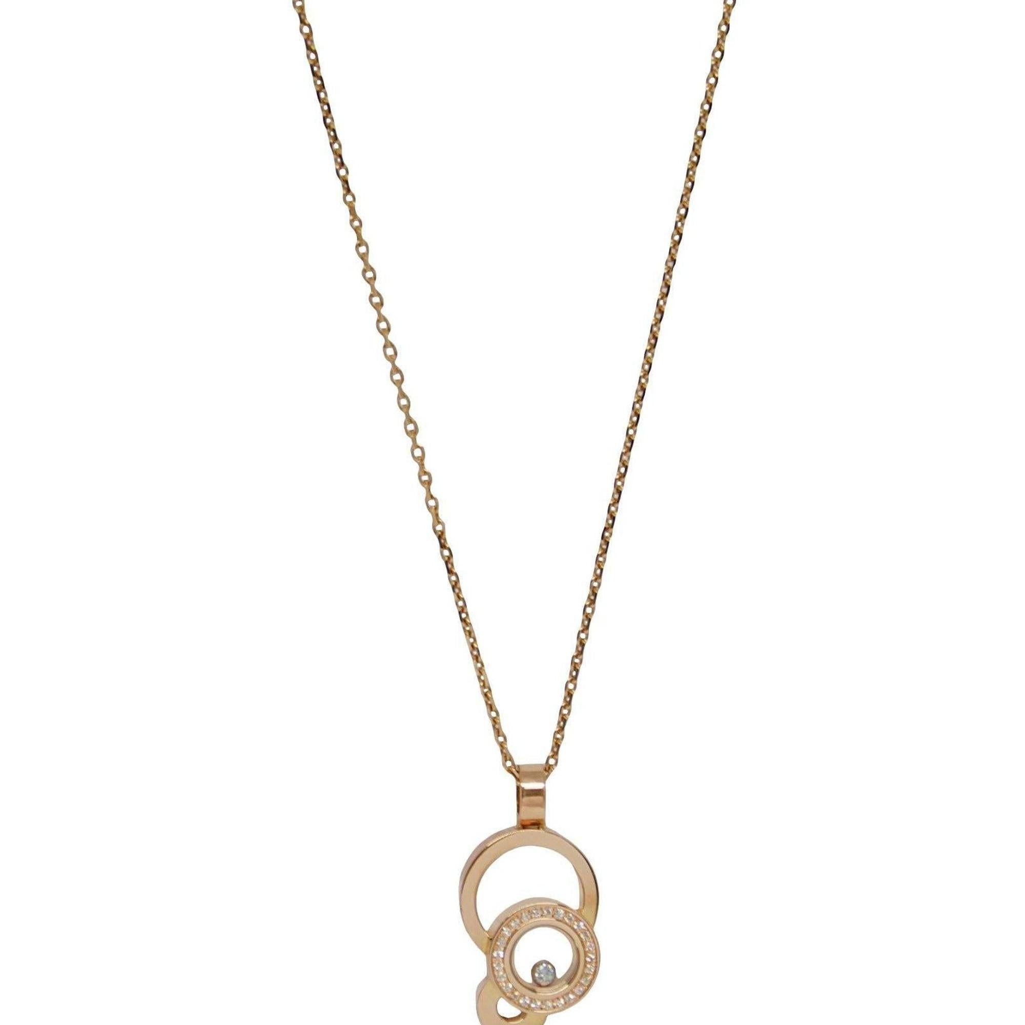 Chopard Happy Diamond Bubble Pendant Necklace