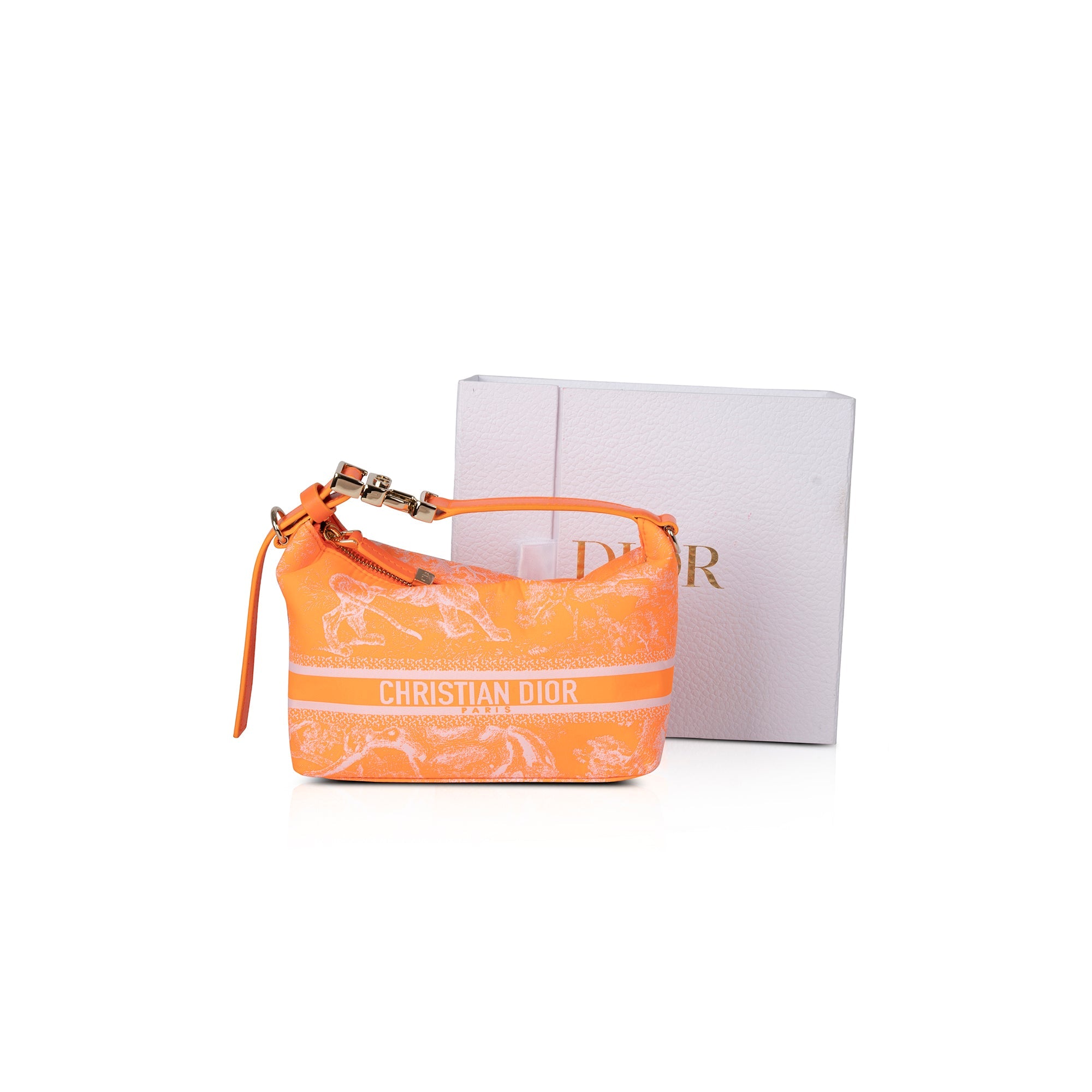 Christian 2022 Dior Toile de Jouy DiorTravel Nomad Pouch w/ Box