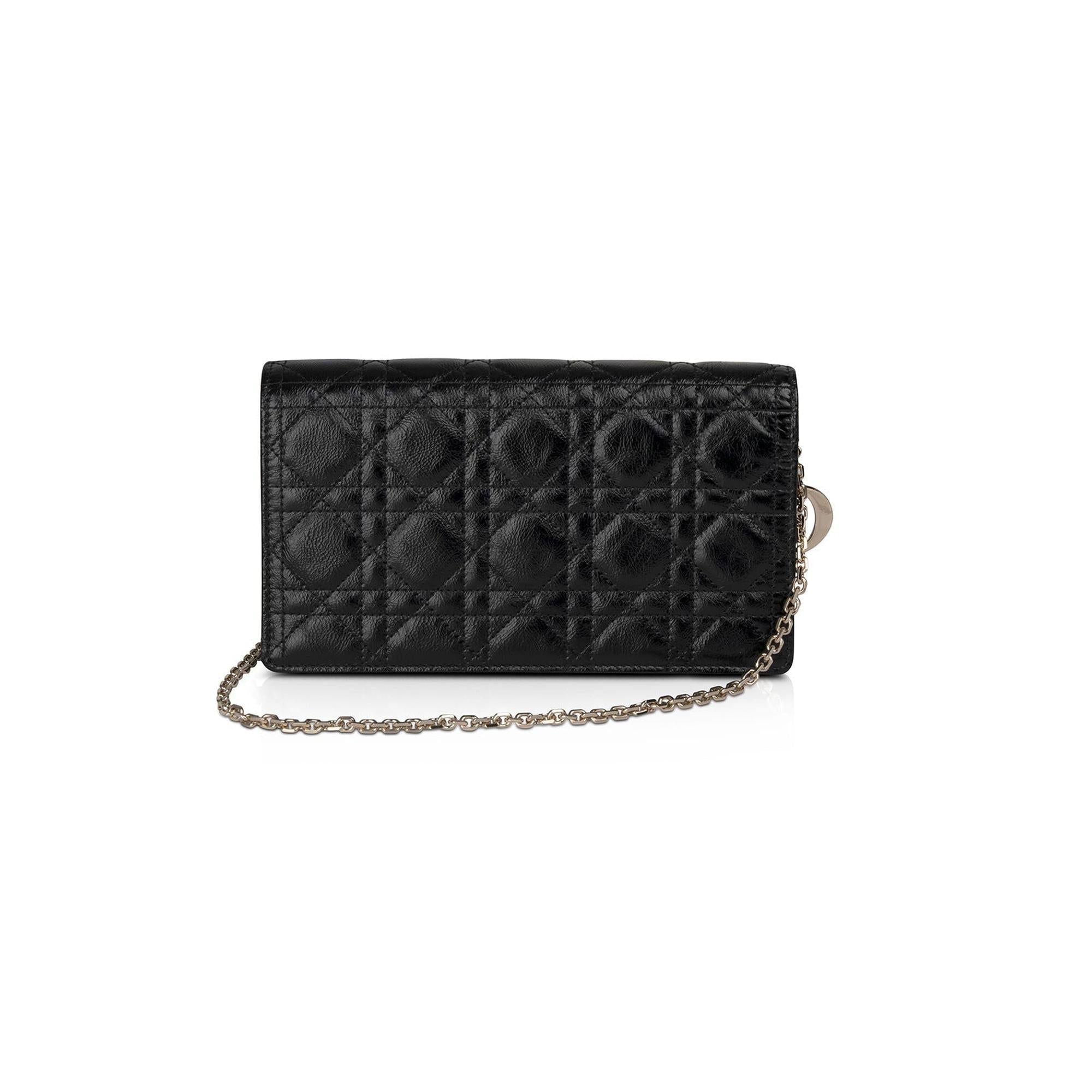 Christian Dior 2020 Lady Dior Pouch with Chain