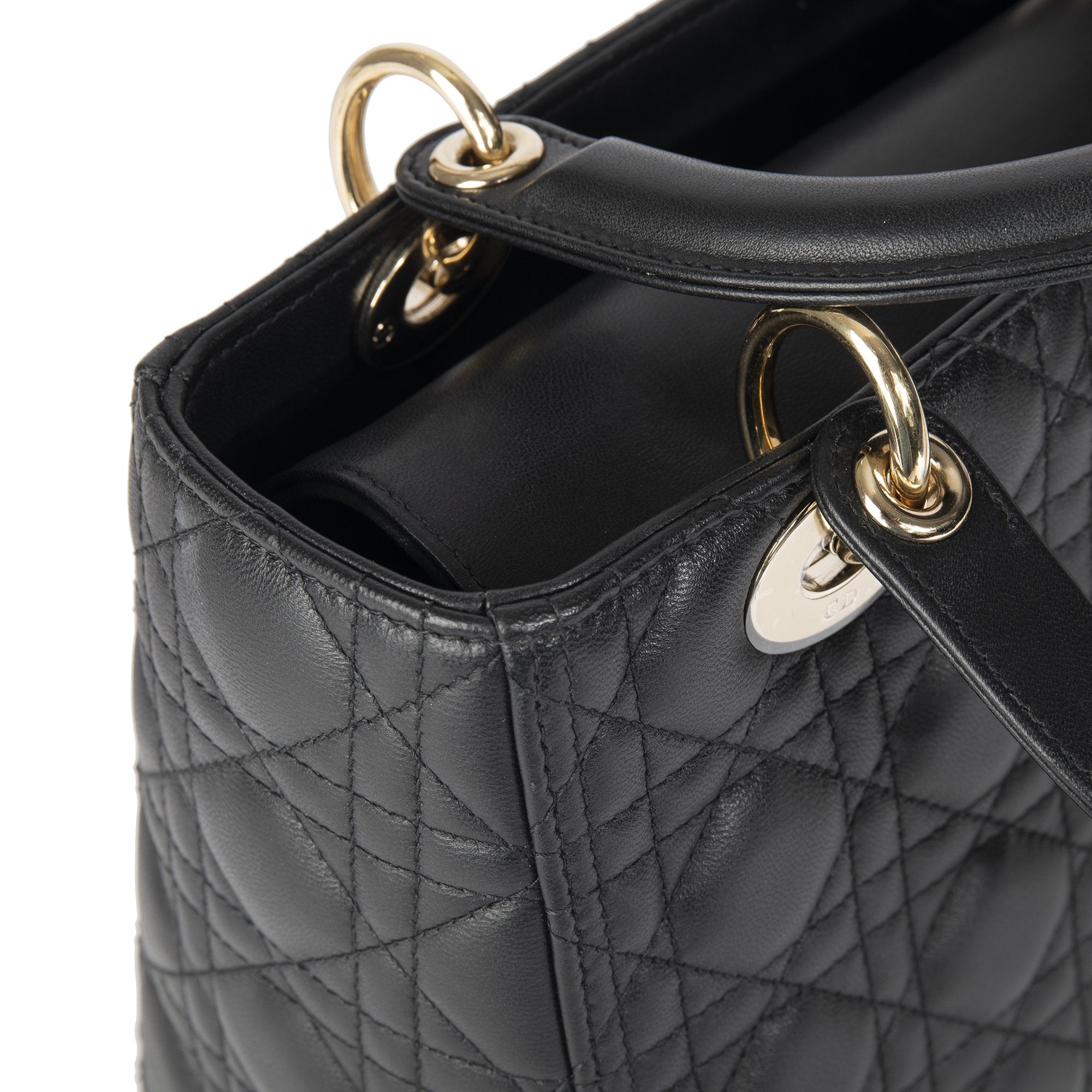 Christian Dior 2020 Medium Lady Dior Bag w/ Box & Authenticity Card